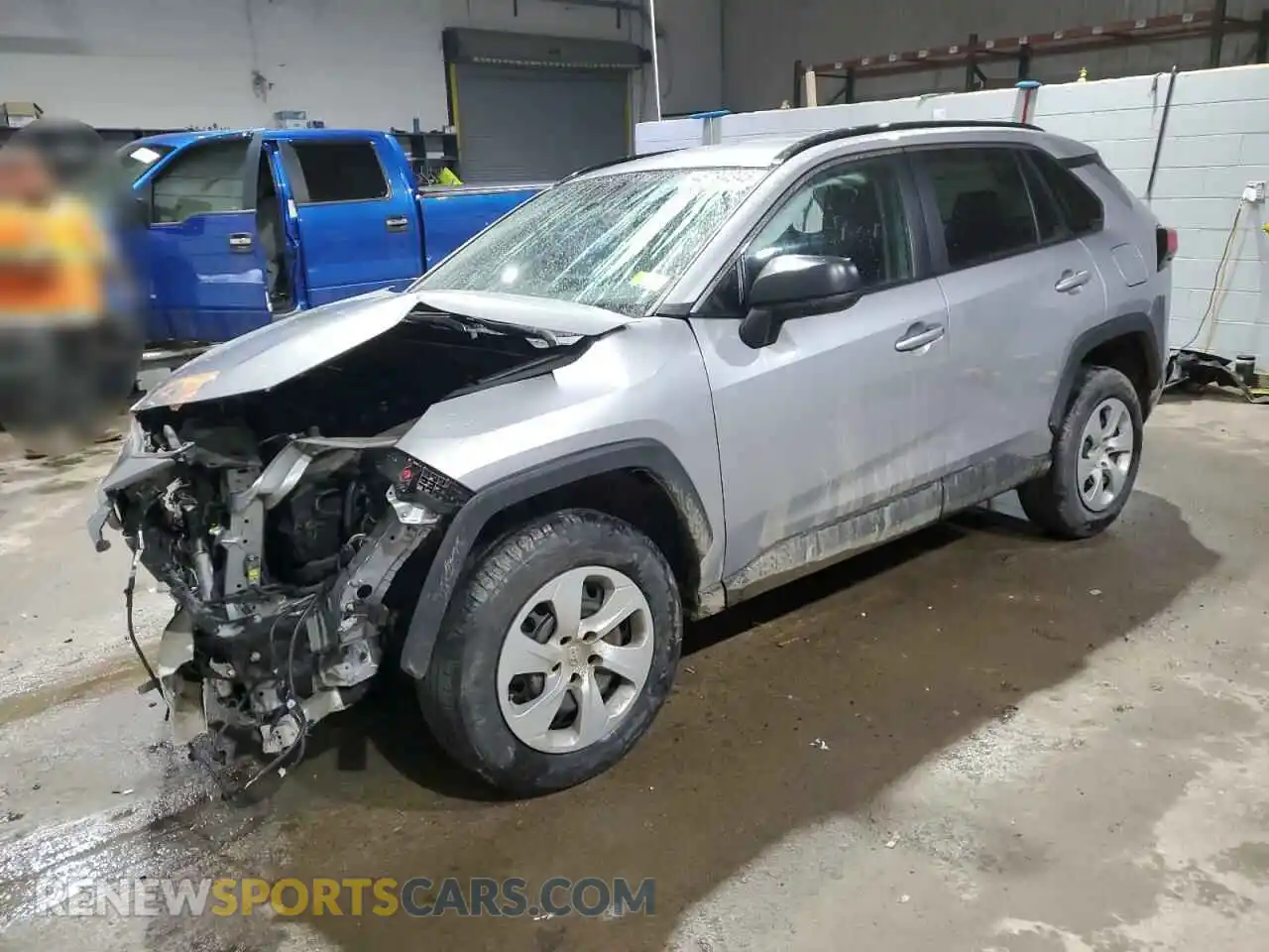 1 Photograph of a damaged car 2T3F1RFV2MC255279 TOYOTA RAV4 2021
