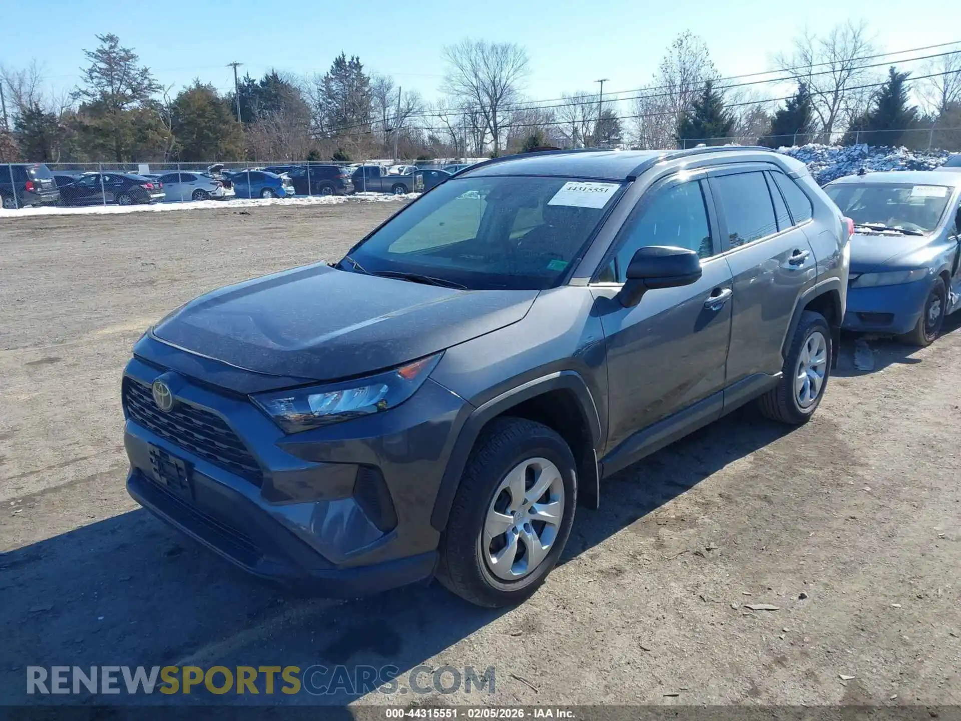 2 Photograph of a damaged car 2T3F1RFV2MW151244 TOYOTA RAV4 2021