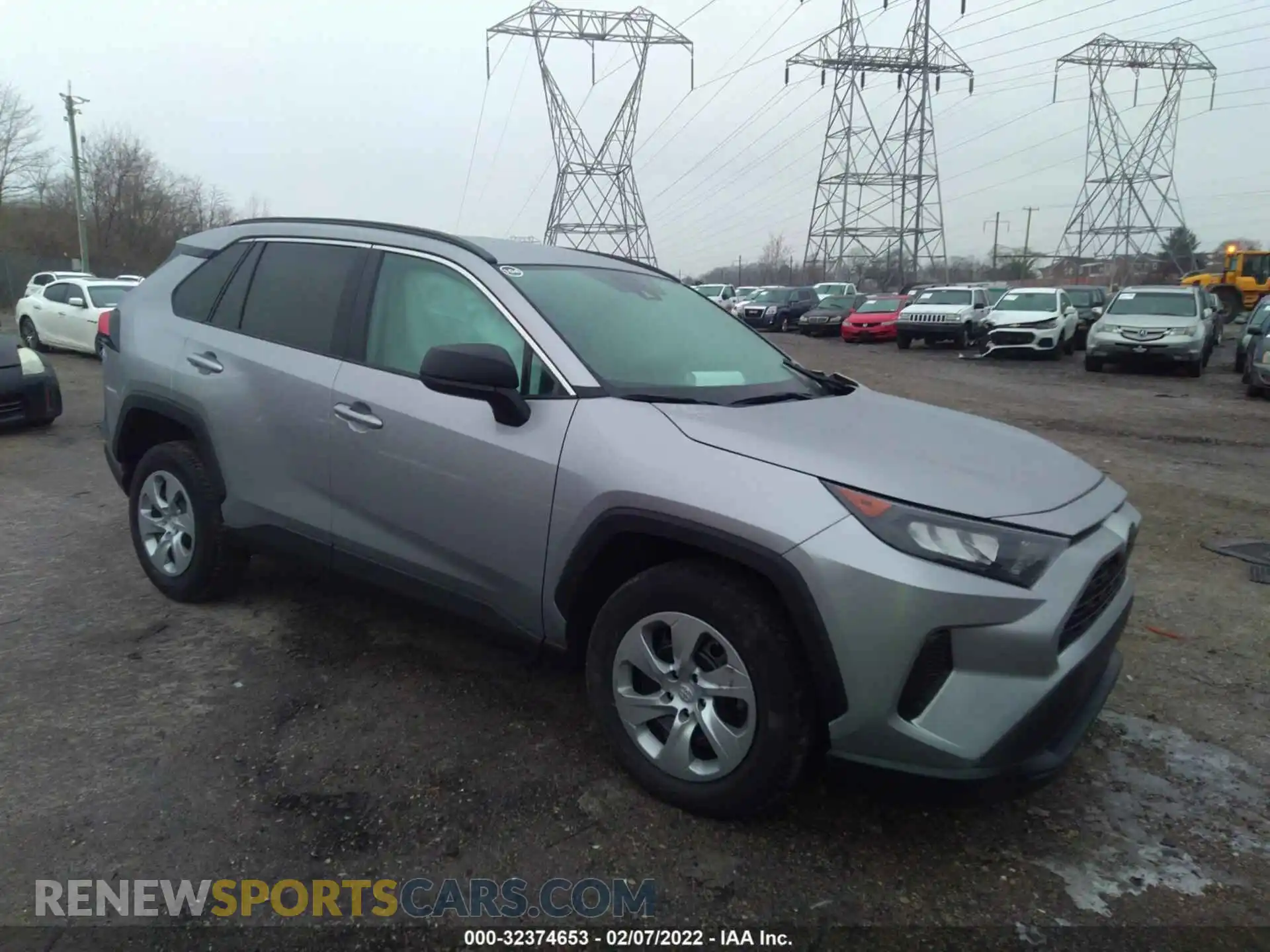 1 fotografías del automóvil dañado 2T3F1RFV2MW159330 TOYOTA RAV4 2021