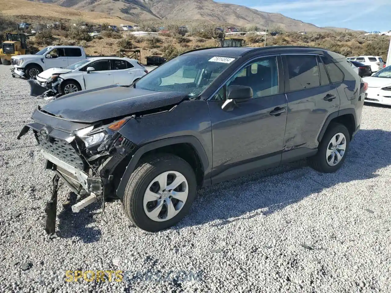 1 Photograph of a damaged car 2T3F1RFV2MW181621 TOYOTA RAV4 2021