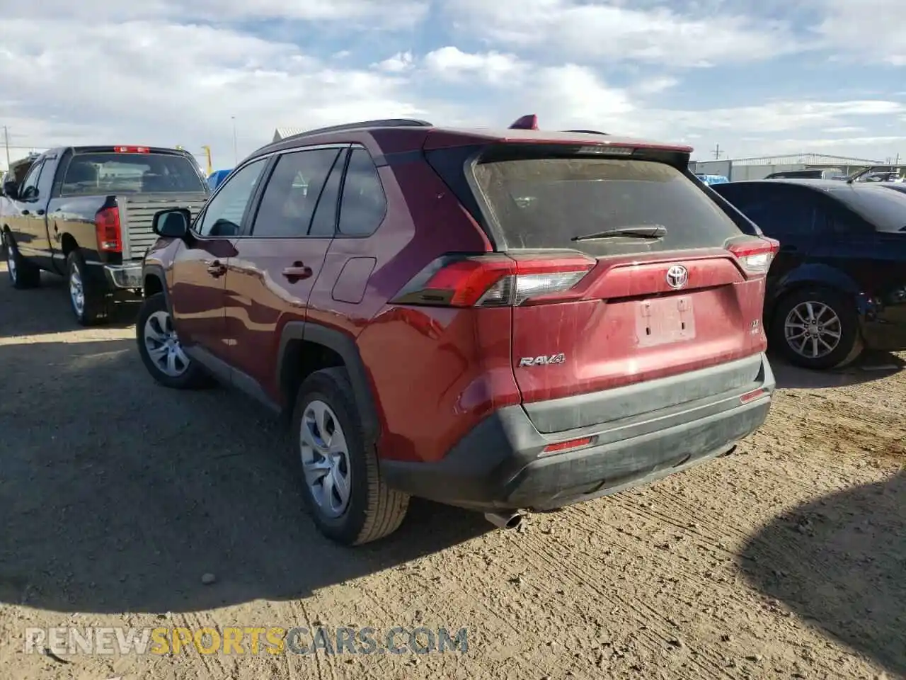 3 Photograph of a damaged car 2T3F1RFV2MW195213 TOYOTA RAV4 2021