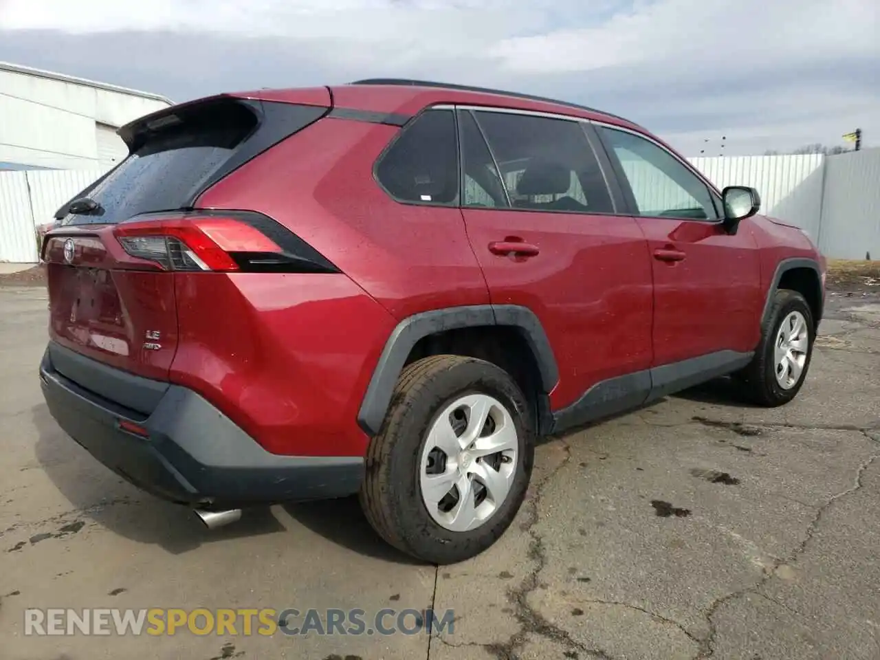 3 Photograph of a damaged car 2T3F1RFV2MW201625 TOYOTA RAV4 2021