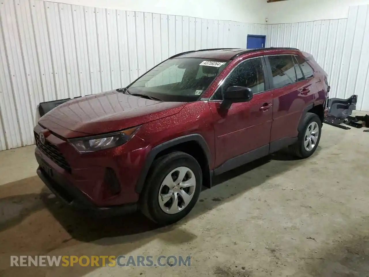 1 Photograph of a damaged car 2T3F1RFV2MW211961 TOYOTA RAV4 2021