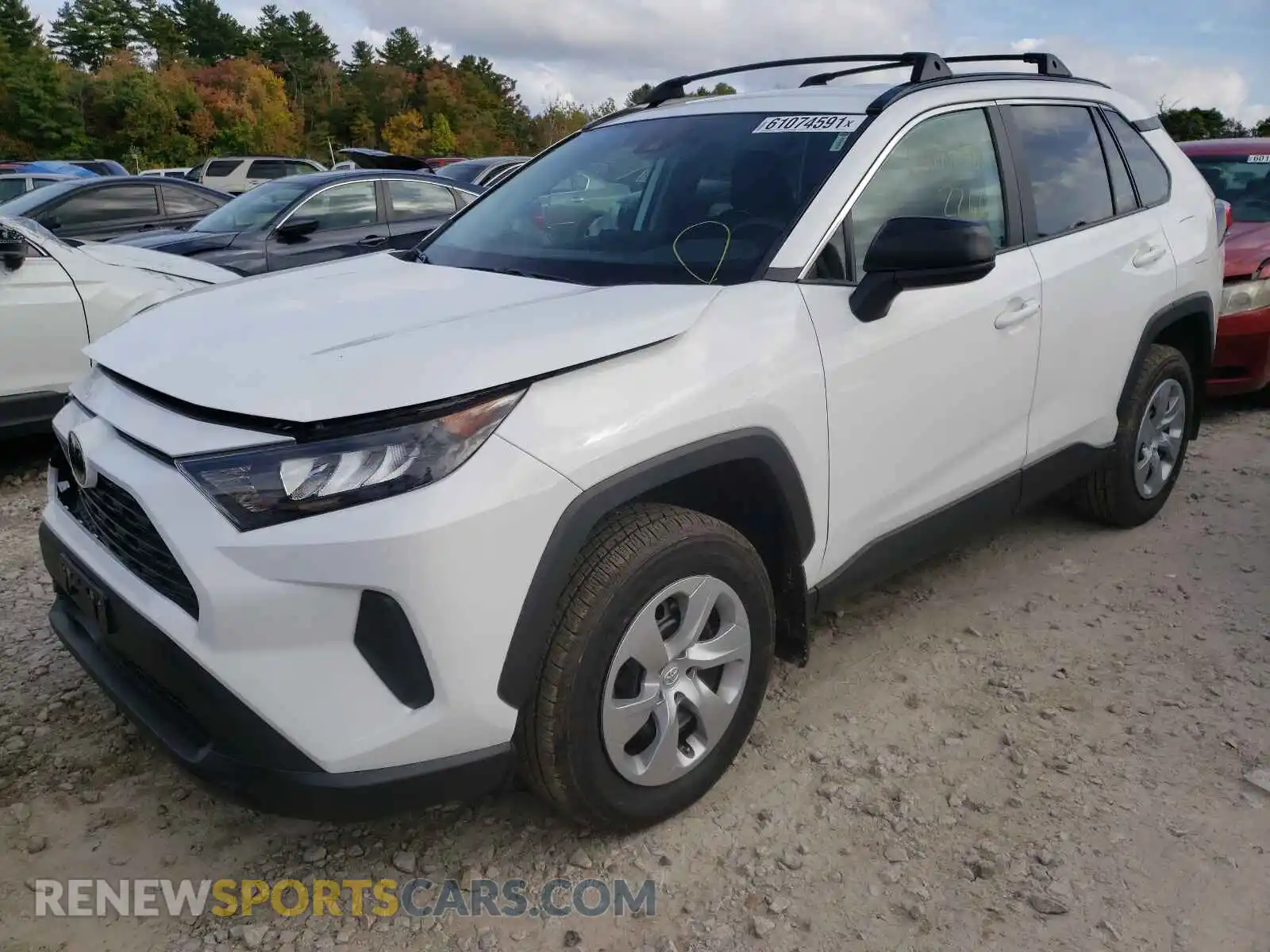 2 Photograph of a damaged car 2T3F1RFV2MW223513 TOYOTA RAV4 2021