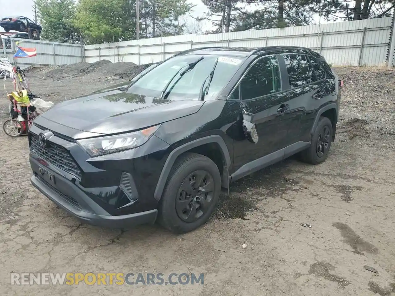 1 Photograph of a damaged car 2T3F1RFV3MC153909 TOYOTA RAV4 2021
