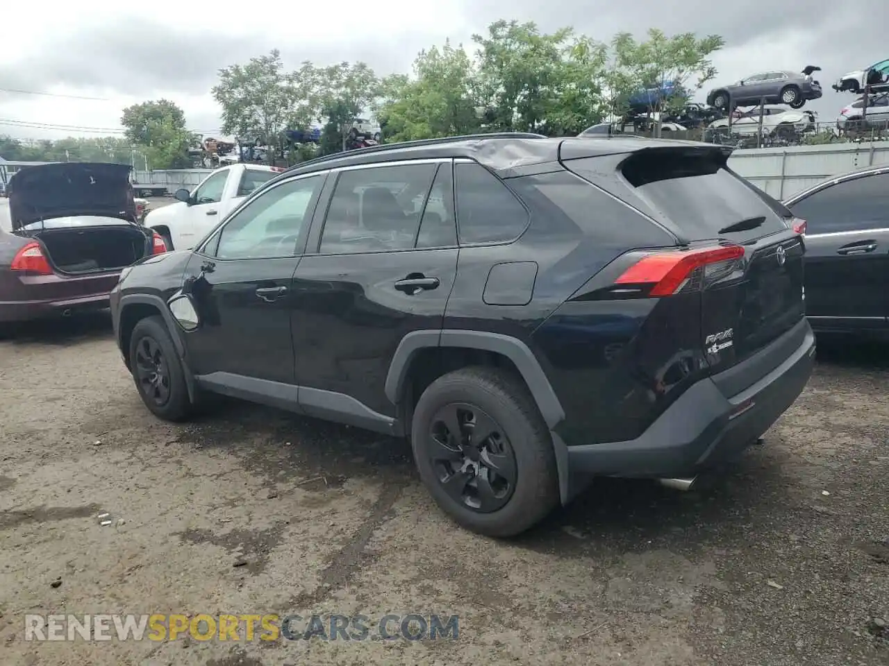 2 Photograph of a damaged car 2T3F1RFV3MC153909 TOYOTA RAV4 2021