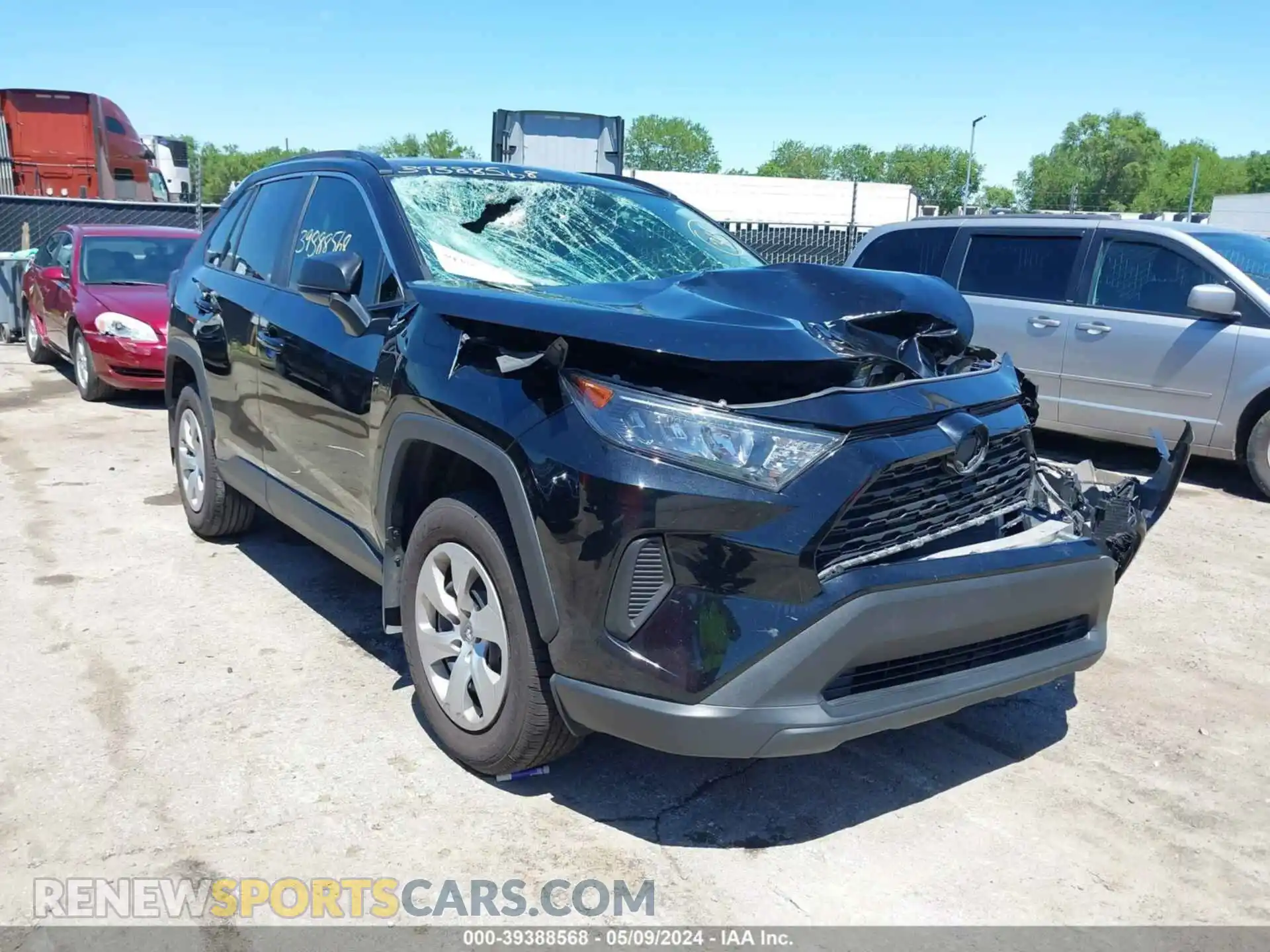 1 Photograph of a damaged car 2T3F1RFV3MC170144 TOYOTA RAV4 2021