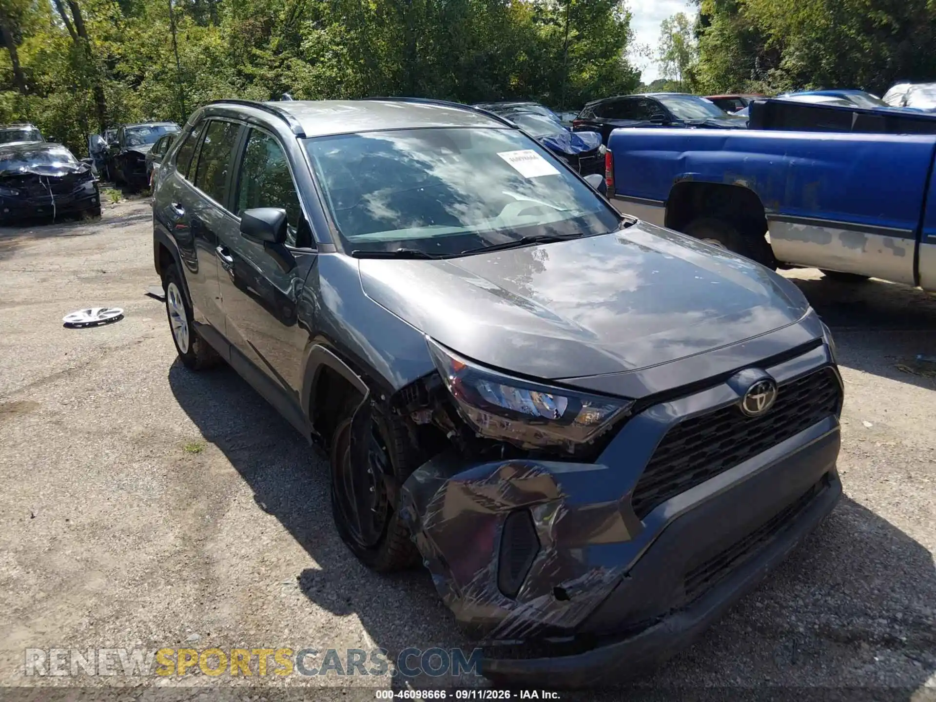 1 Photograph of a damaged car 2T3F1RFV3MC194783 TOYOTA RAV4 2021