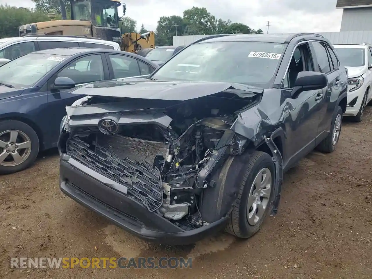 1 Photograph of a damaged car 2T3F1RFV3MC203563 TOYOTA RAV4 2021