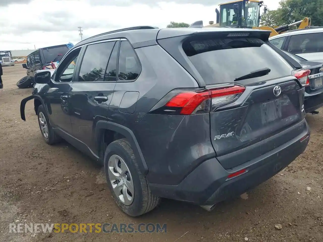 2 Photograph of a damaged car 2T3F1RFV3MC203563 TOYOTA RAV4 2021