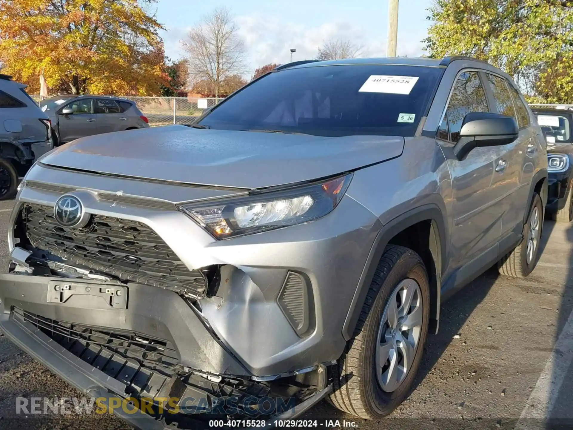 2 Photograph of a damaged car 2T3F1RFV3MC206043 TOYOTA RAV4 2021