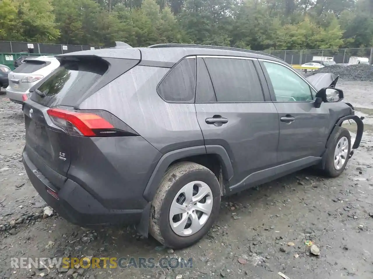3 fotografías del automóvil dañado 2T3F1RFV3MC217396 TOYOTA RAV4 2021