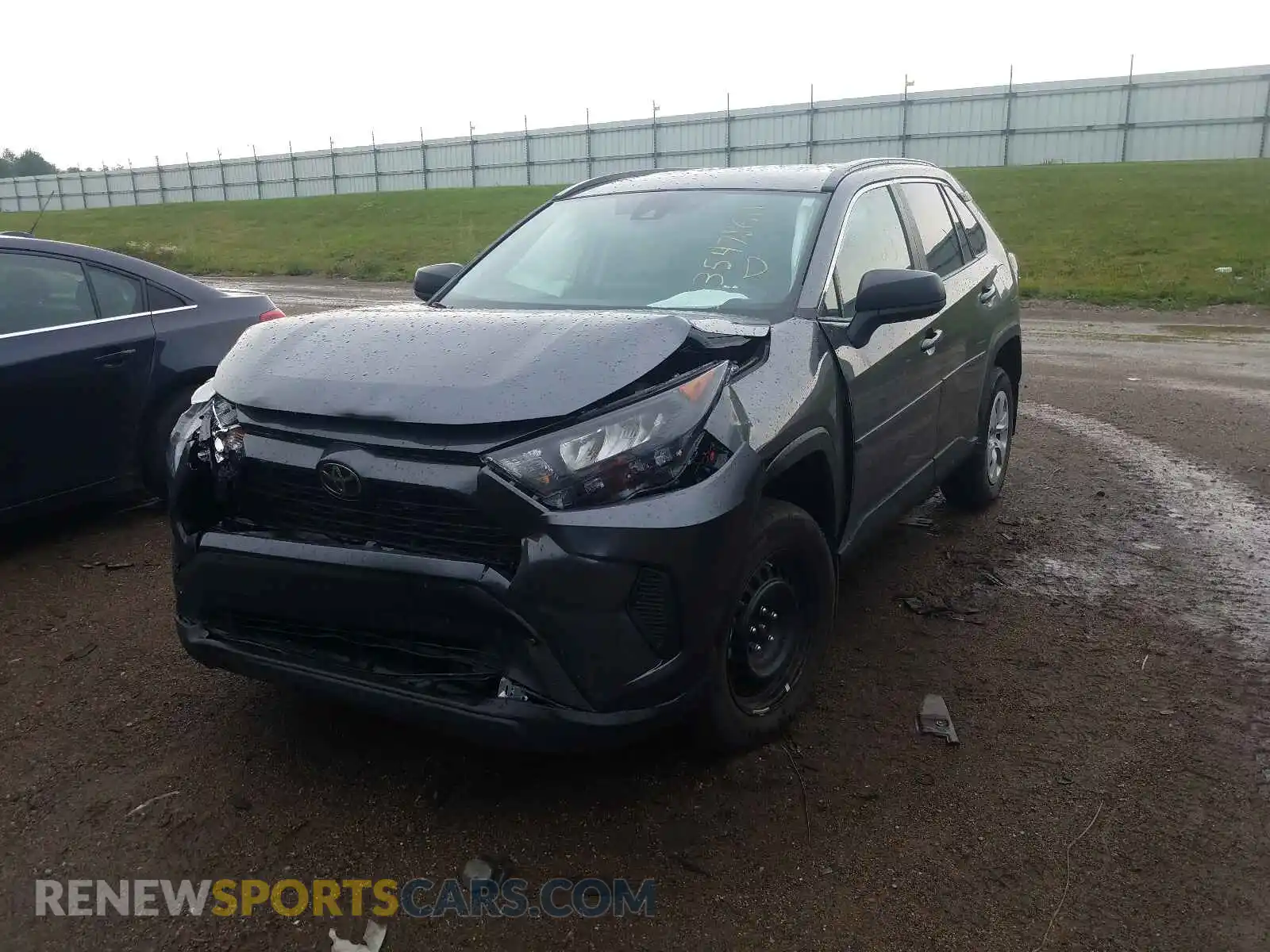 2 Photograph of a damaged car 2T3F1RFV3MC225207 TOYOTA RAV4 2021