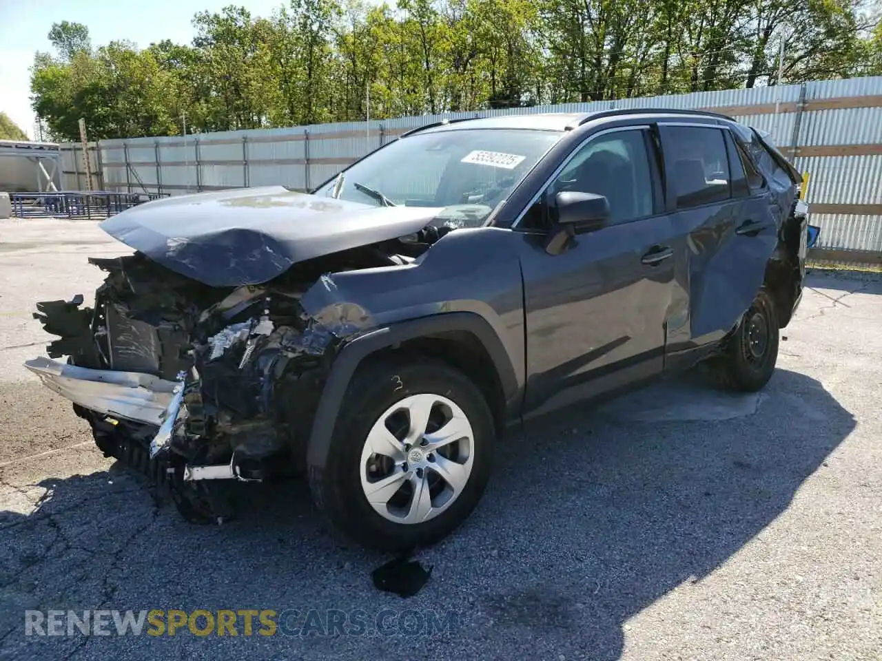 1 Photograph of a damaged car 2T3F1RFV3MC226972 TOYOTA RAV4 2021