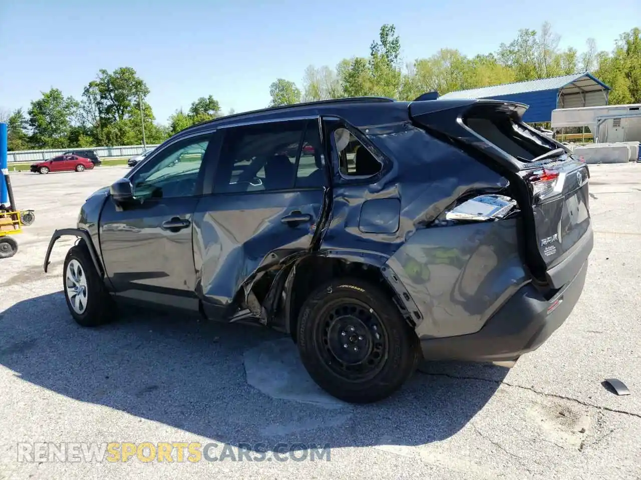 2 Photograph of a damaged car 2T3F1RFV3MC226972 TOYOTA RAV4 2021