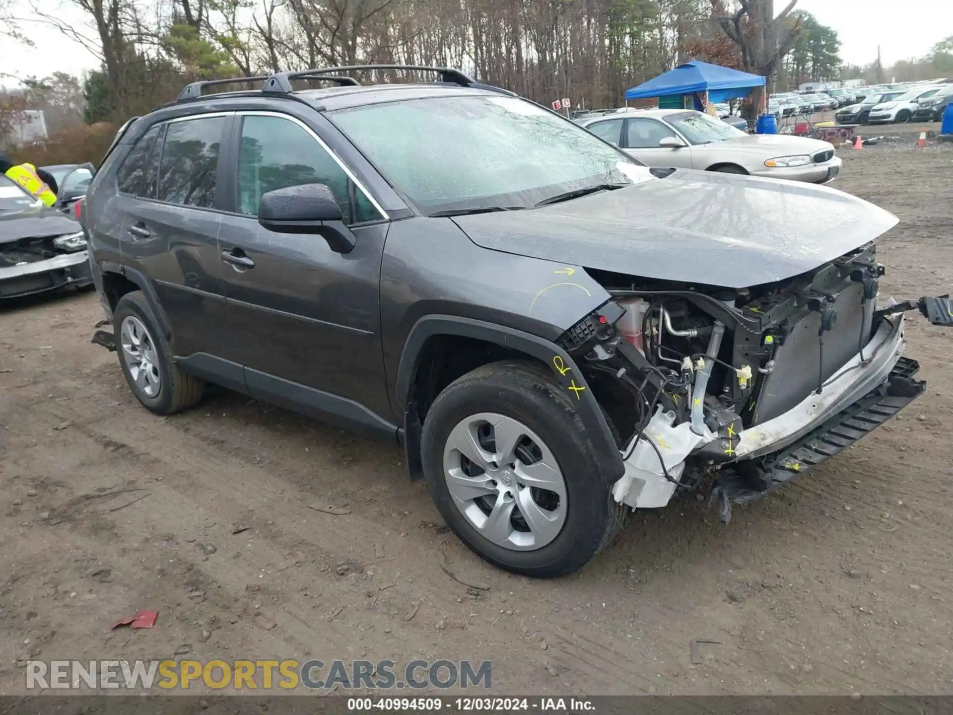 1 fotografías del automóvil dañado 2T3F1RFV3MC234862 TOYOTA RAV4 2021