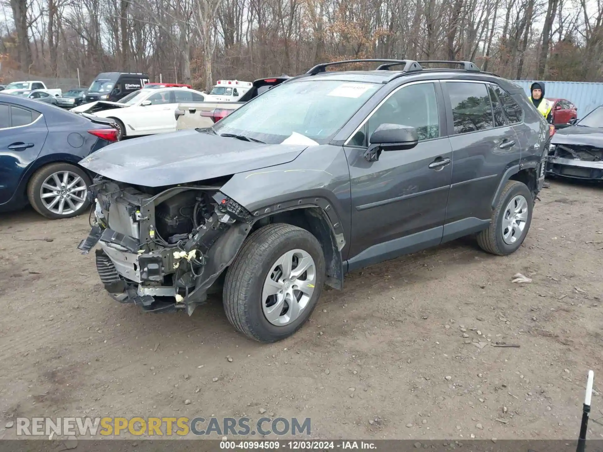 2 fotografías del automóvil dañado 2T3F1RFV3MC234862 TOYOTA RAV4 2021