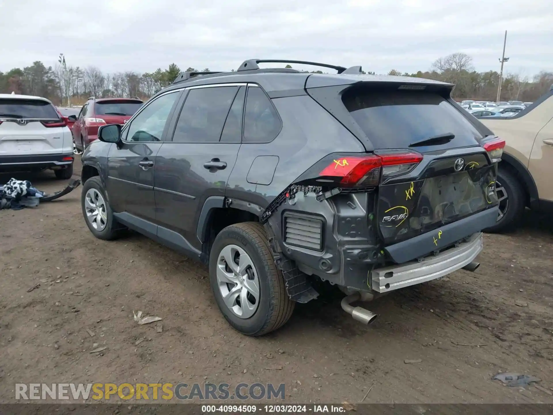 3 fotografías del automóvil dañado 2T3F1RFV3MC234862 TOYOTA RAV4 2021
