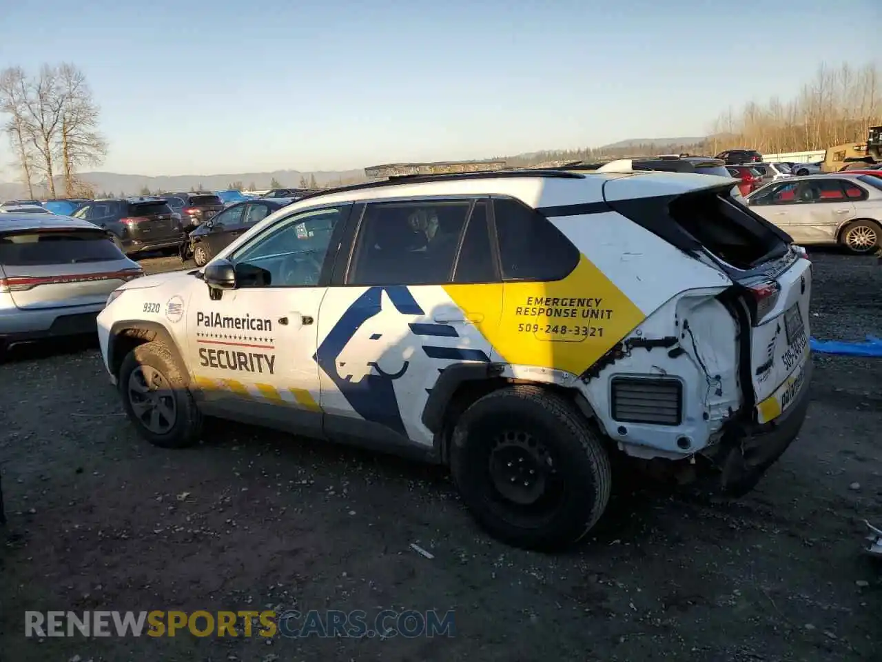 2 Photograph of a damaged car 2T3F1RFV3MC239320 TOYOTA RAV4 2021