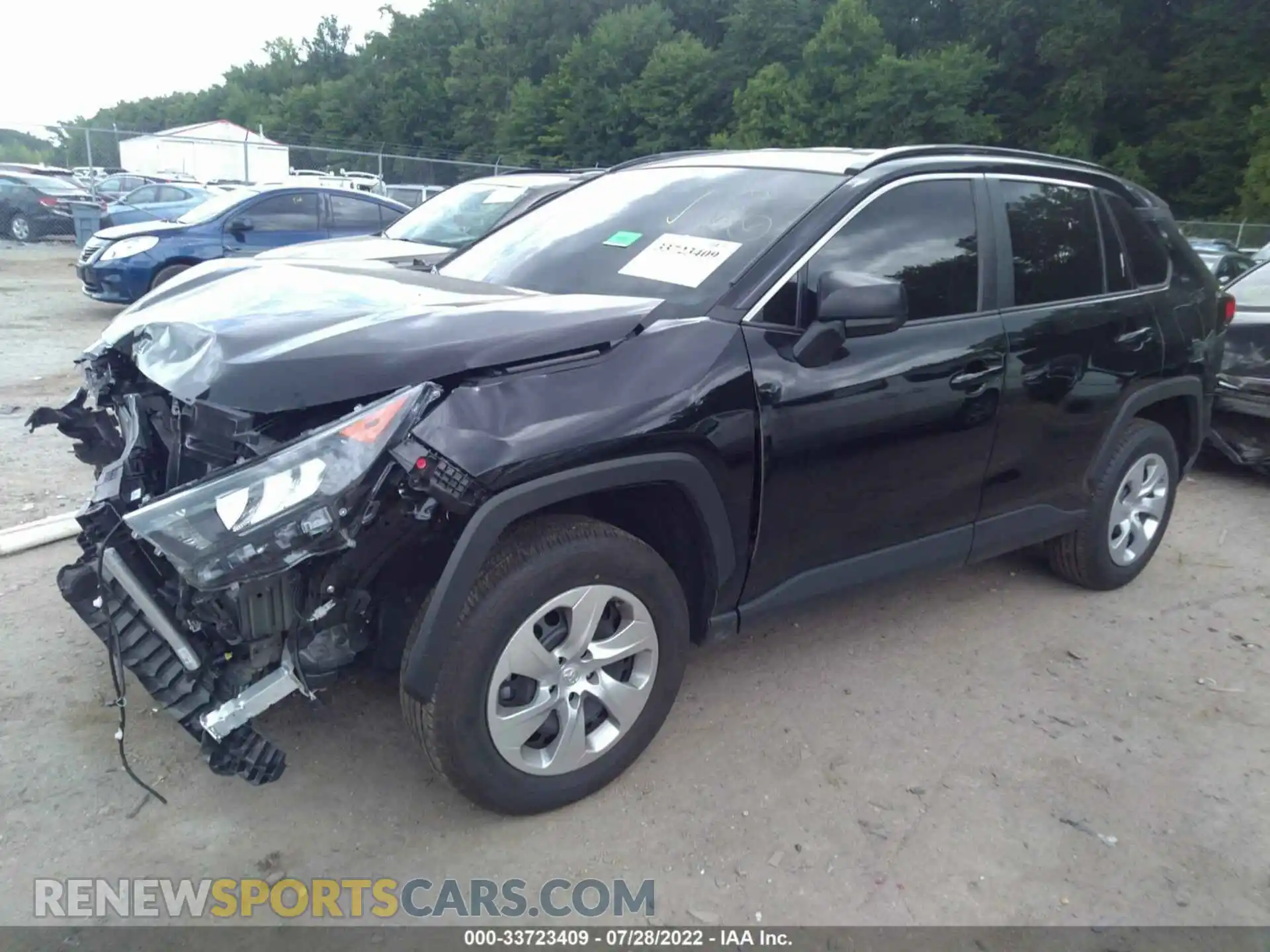 2 Photograph of a damaged car 2T3F1RFV3MC250480 TOYOTA RAV4 2021