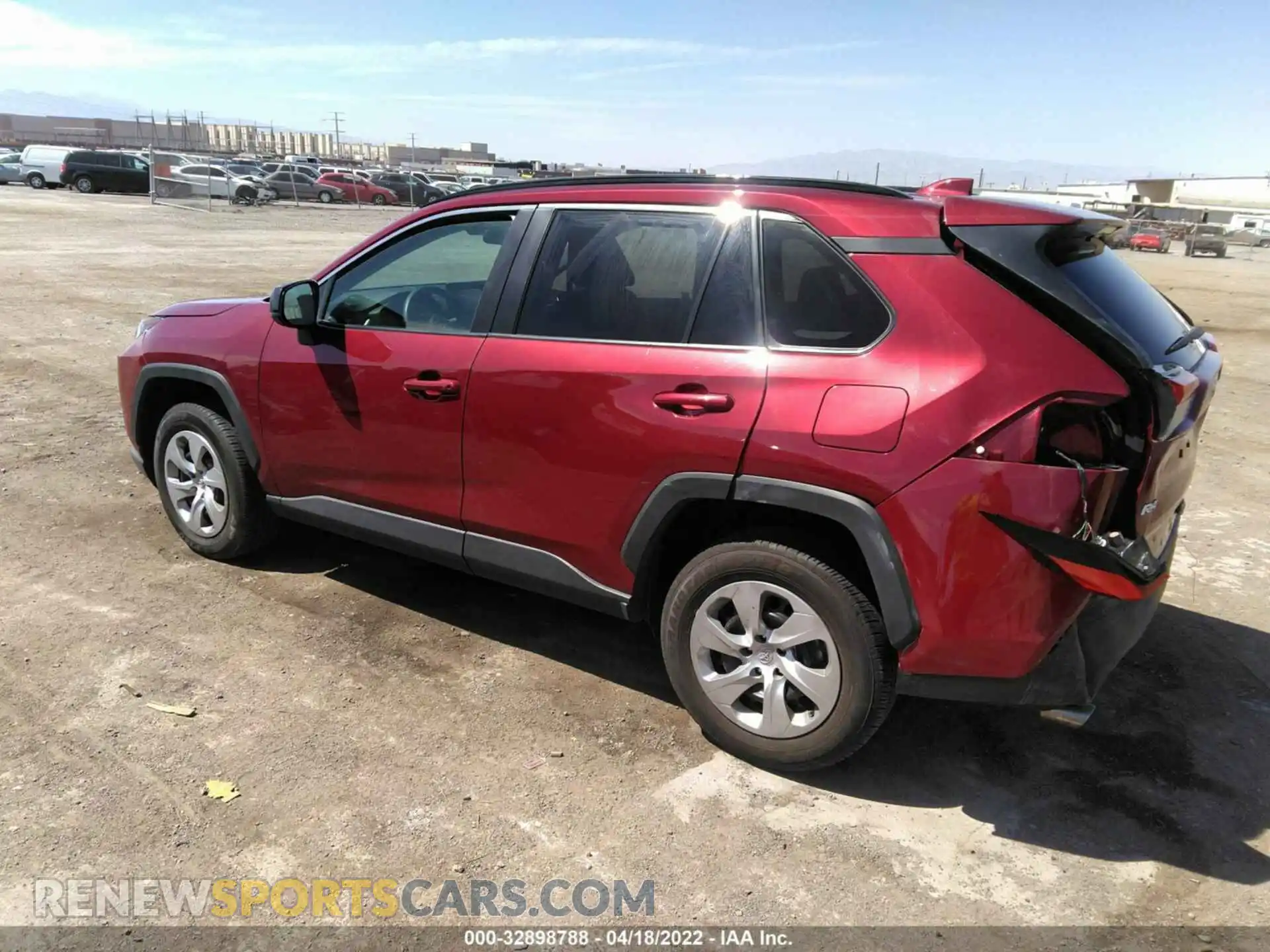 3 Photograph of a damaged car 2T3F1RFV3MW182292 TOYOTA RAV4 2021