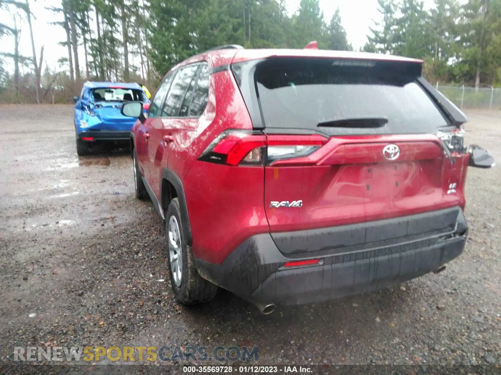 3 Photograph of a damaged car 2T3F1RFV3MW194426 TOYOTA RAV4 2021