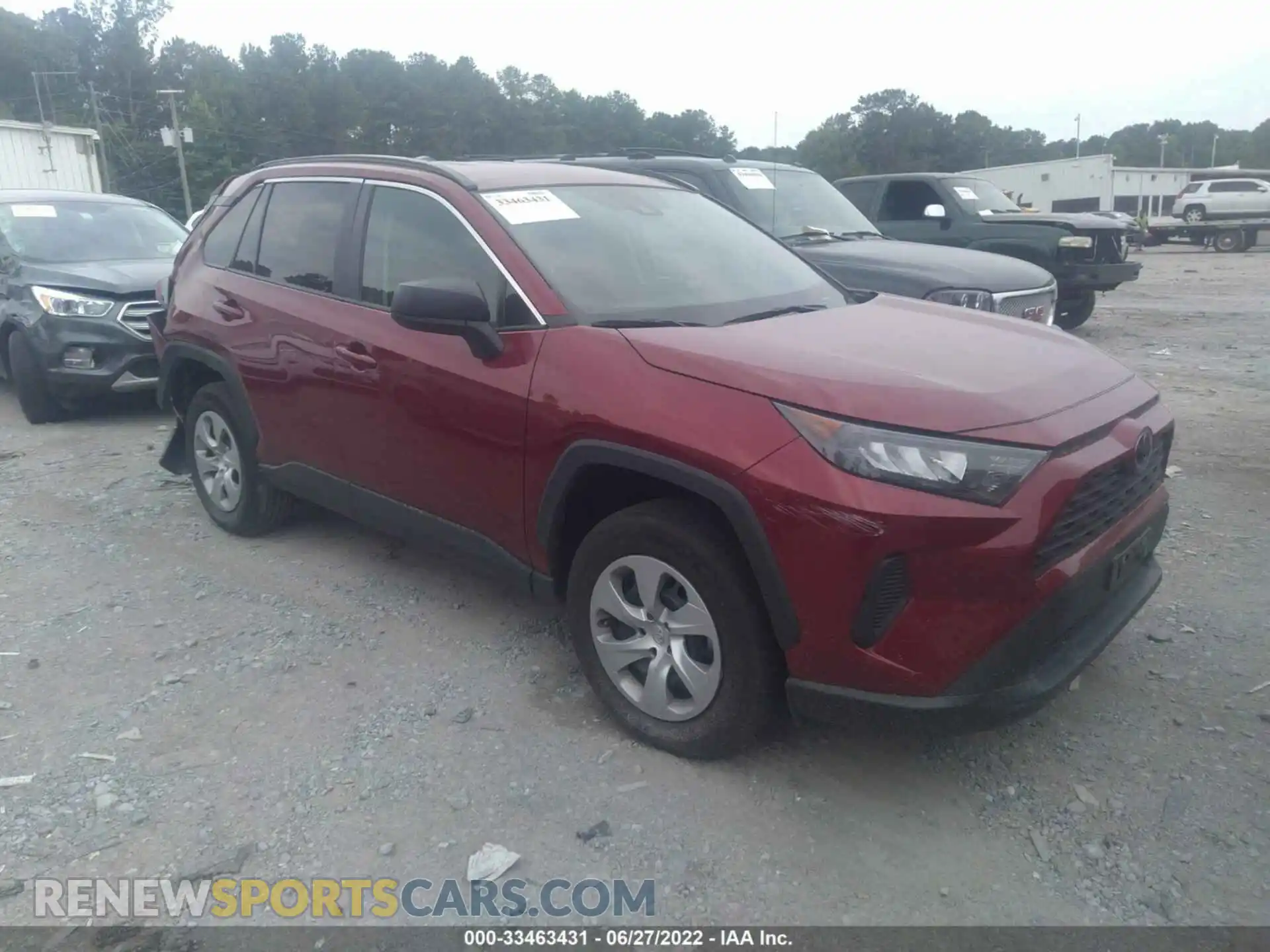 1 Photograph of a damaged car 2T3F1RFV3MW200600 TOYOTA RAV4 2021