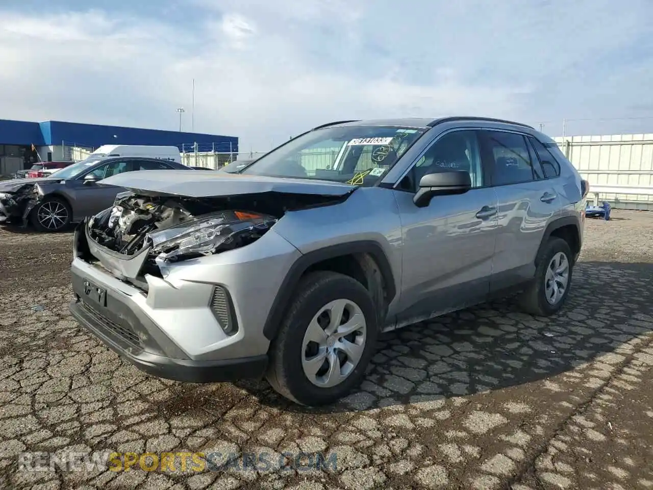 1 Photograph of a damaged car 2T3F1RFV3MW206669 TOYOTA RAV4 2021