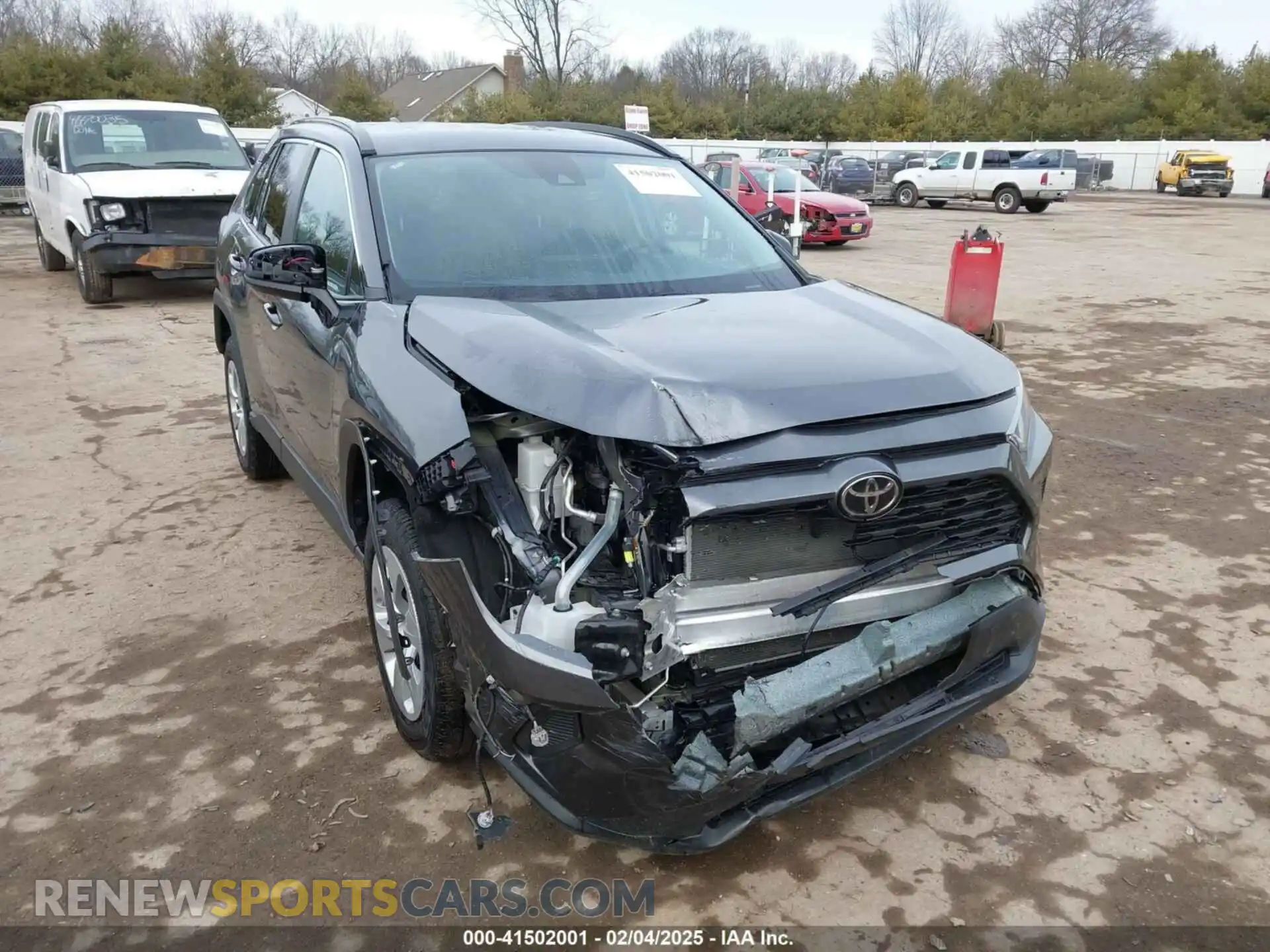 1 Photograph of a damaged car 2T3F1RFV4MC170699 TOYOTA RAV4 2021