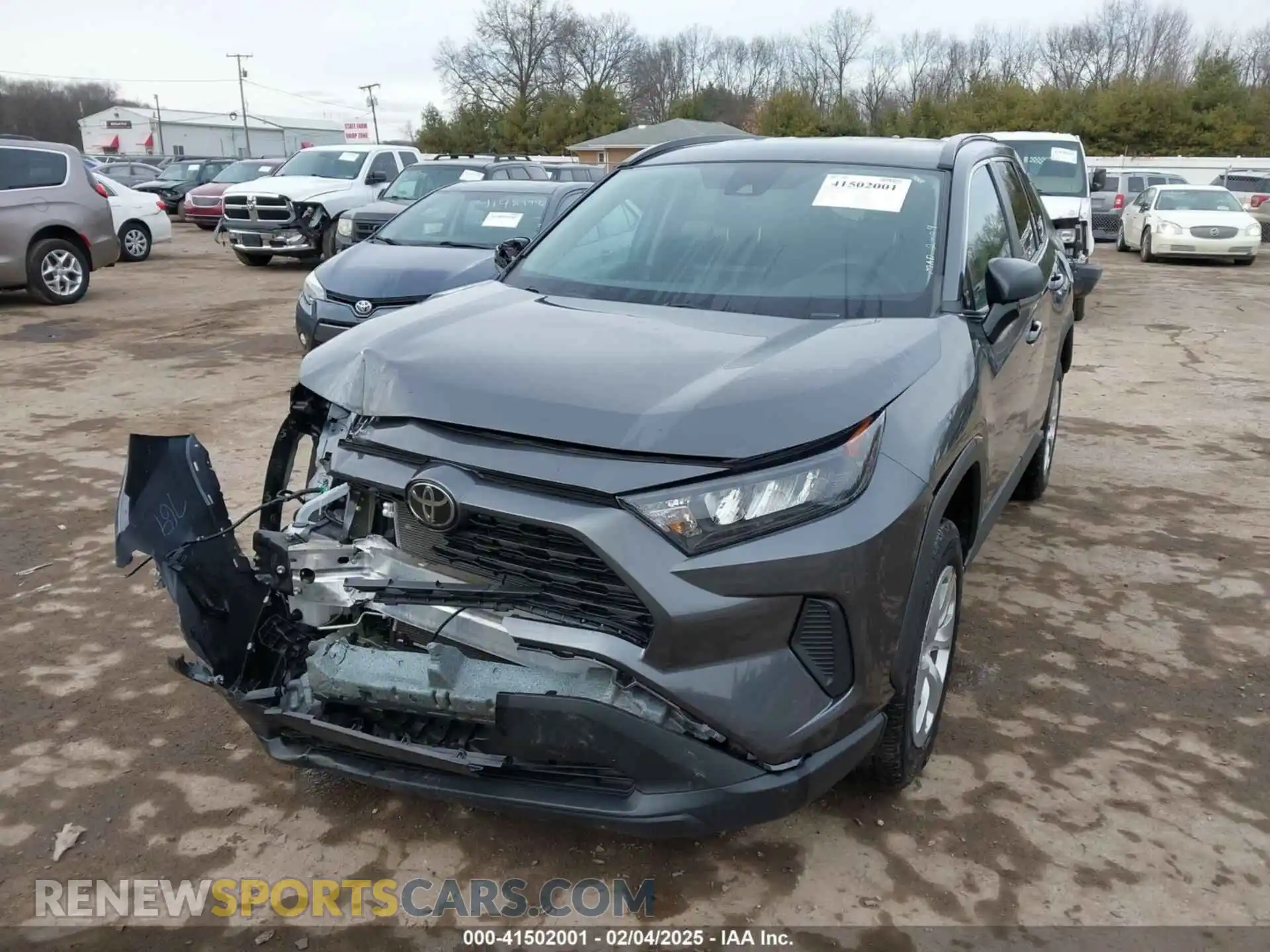 2 Photograph of a damaged car 2T3F1RFV4MC170699 TOYOTA RAV4 2021