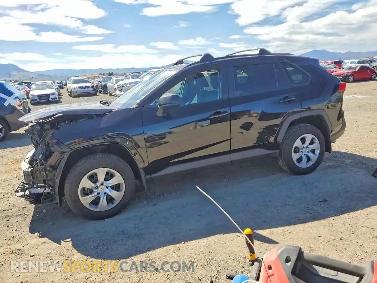 1 Photograph of a damaged car 2T3F1RFV4MC189883 TOYOTA RAV4 2021