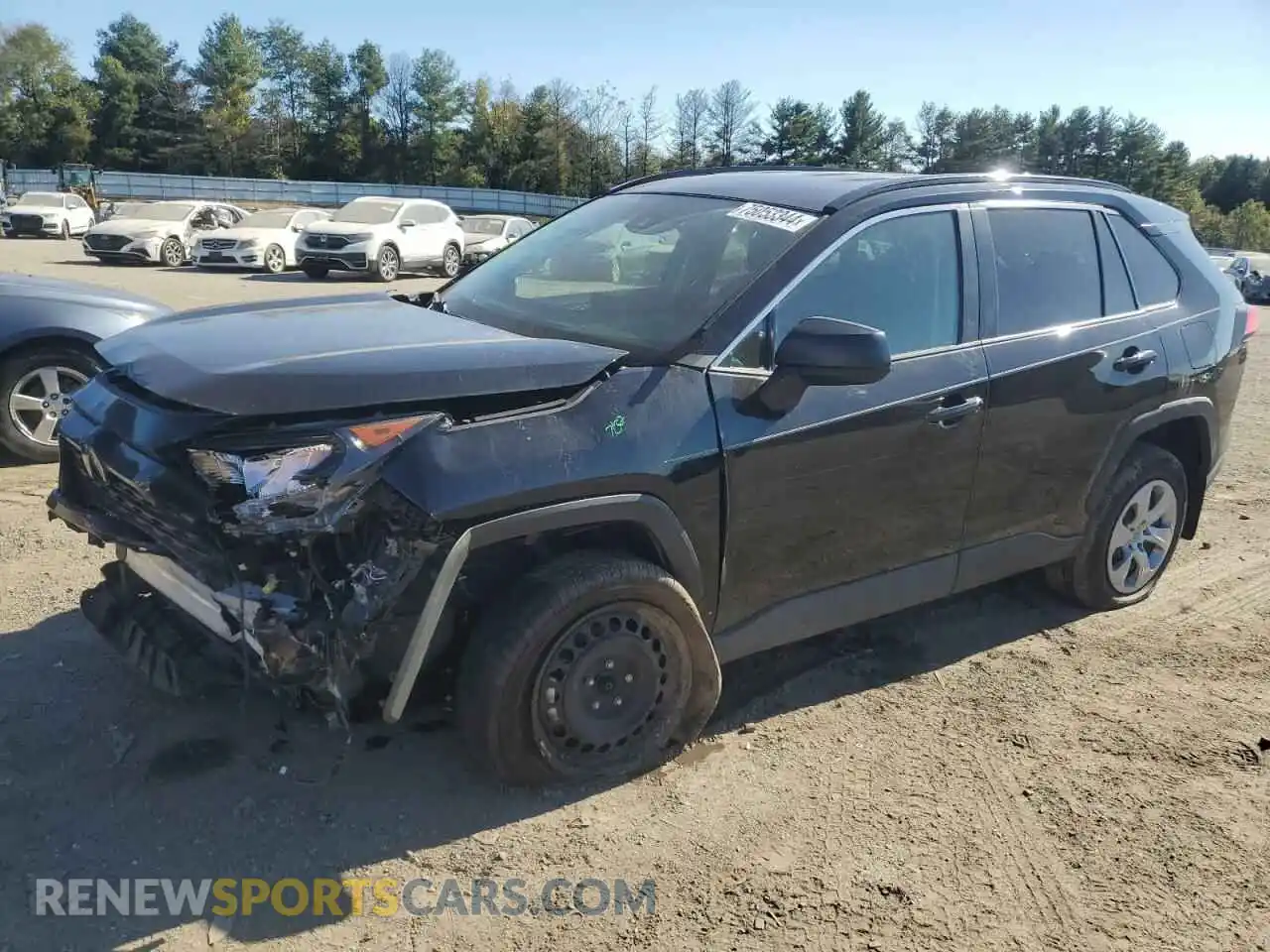 1 Photograph of a damaged car 2T3F1RFV4MC222736 TOYOTA RAV4 2021