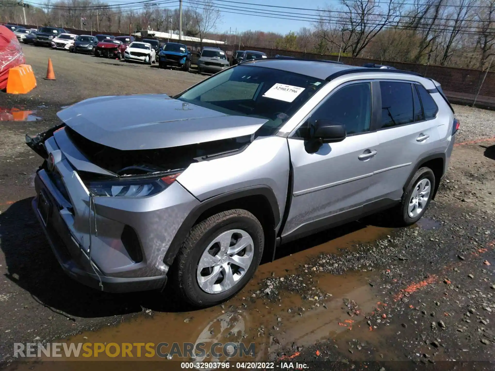 2 Photograph of a damaged car 2T3F1RFV4MC228746 TOYOTA RAV4 2021