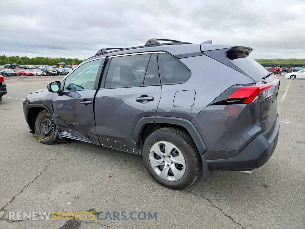 2 Photograph of a damaged car 2T3F1RFV4MC240394 TOYOTA RAV4 2021