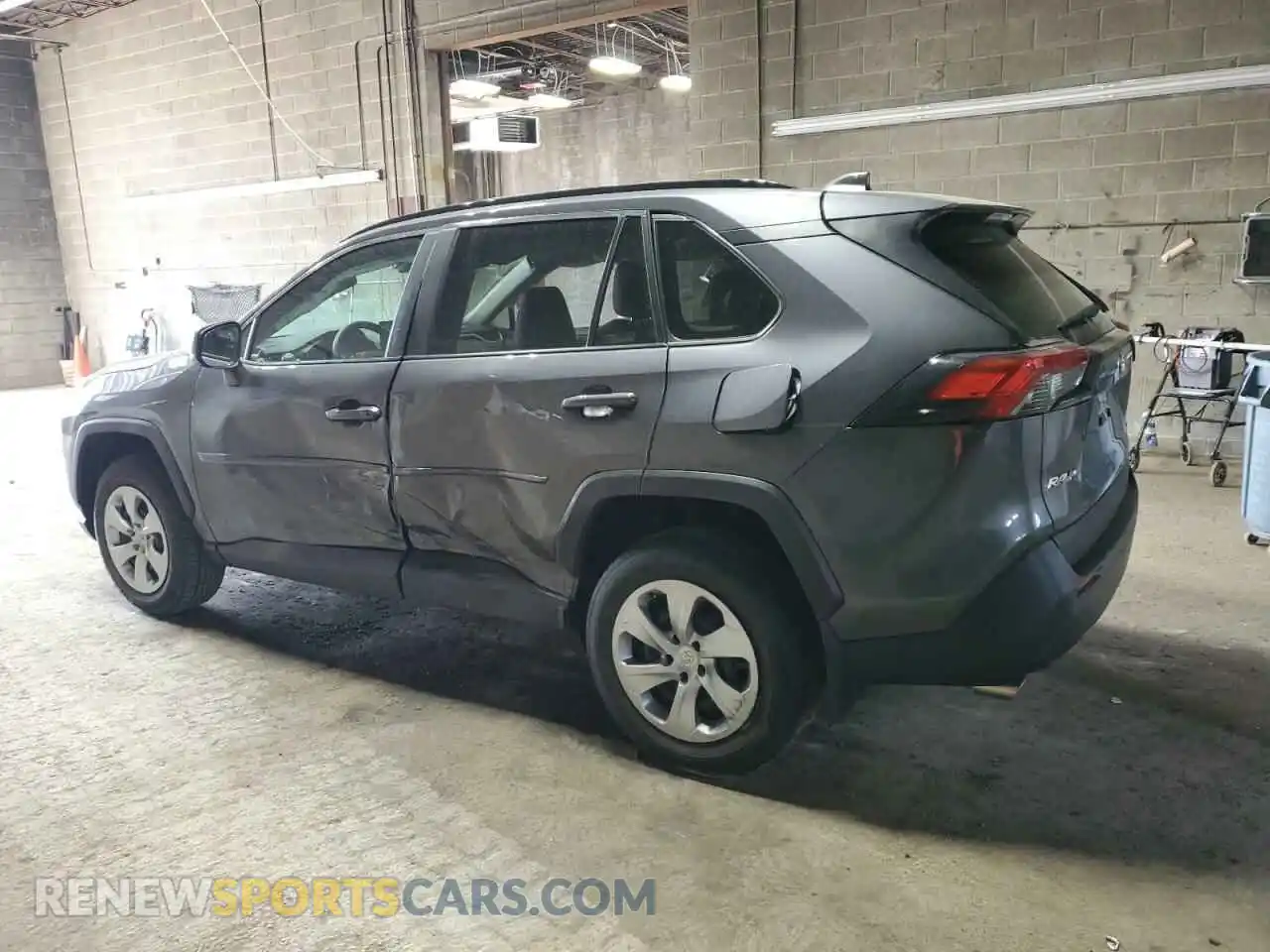 2 Photograph of a damaged car 2T3F1RFV4MC244901 TOYOTA RAV4 2021