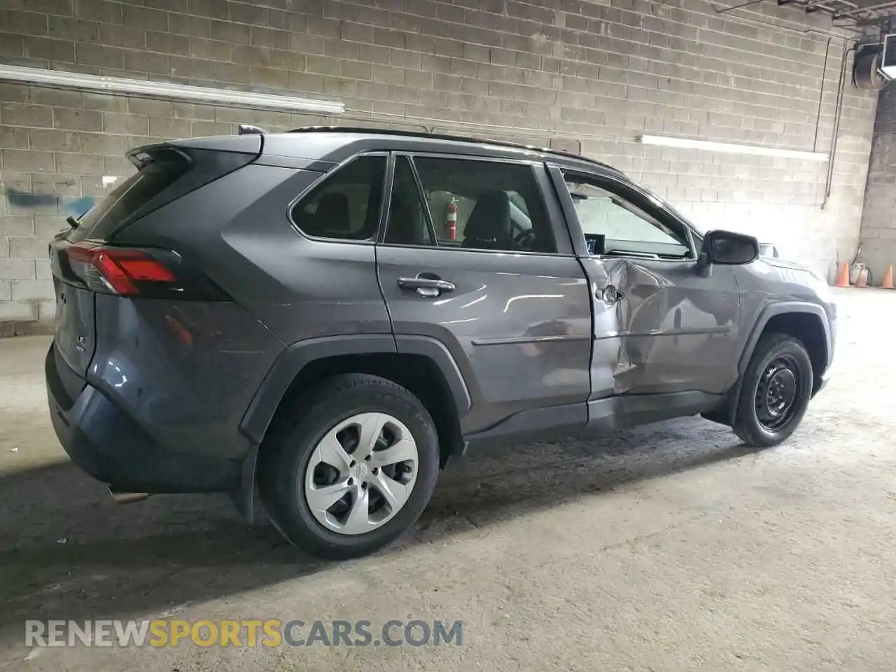 3 Photograph of a damaged car 2T3F1RFV4MC244901 TOYOTA RAV4 2021