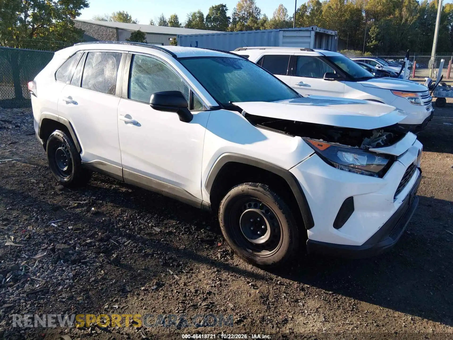 1 Photograph of a damaged car 2T3F1RFV4MW155599 TOYOTA RAV4 2021