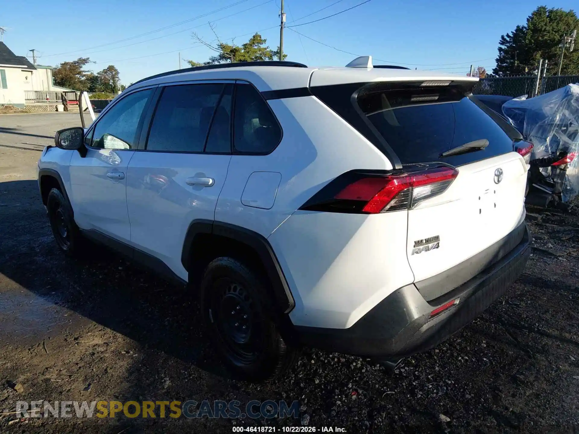 3 Photograph of a damaged car 2T3F1RFV4MW155599 TOYOTA RAV4 2021