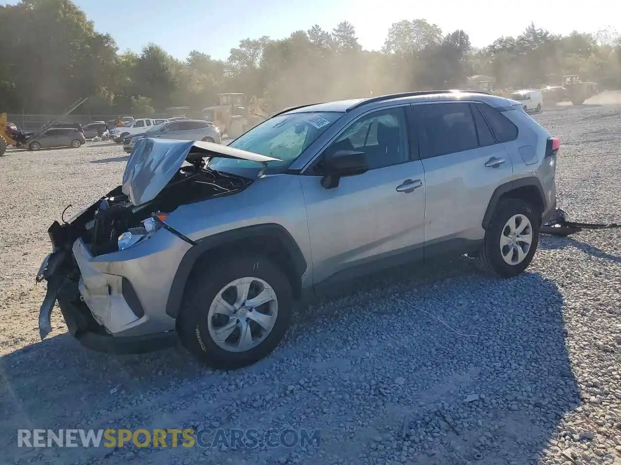 1 fotografías del automóvil dañado 2T3F1RFV4MW186898 TOYOTA RAV4 2021