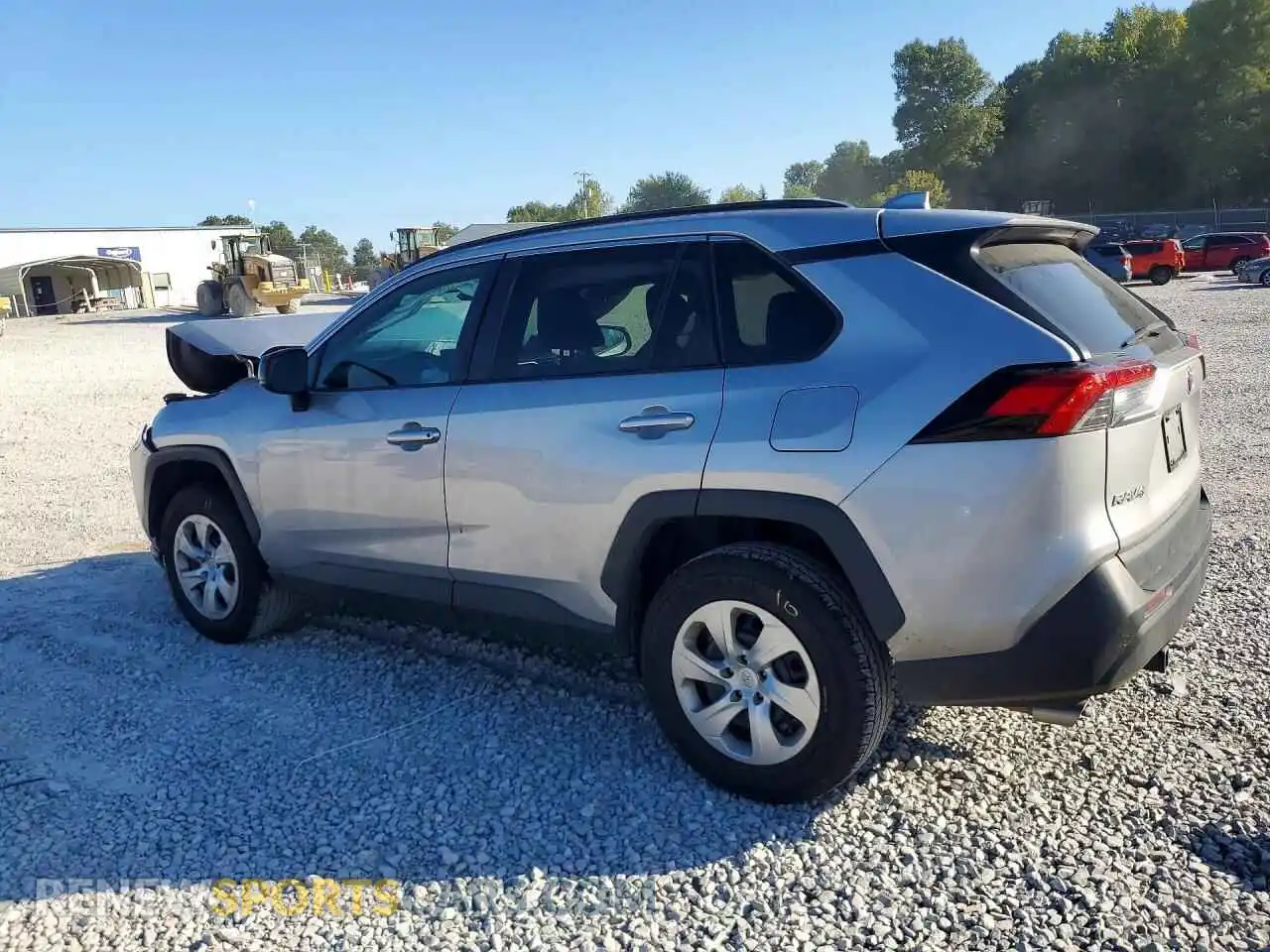 2 fotografías del automóvil dañado 2T3F1RFV4MW186898 TOYOTA RAV4 2021