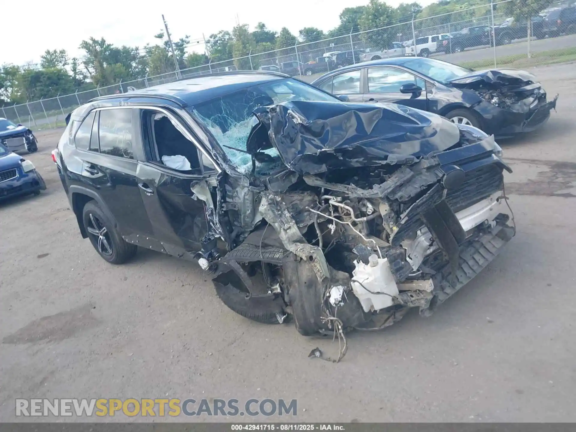 1 Photograph of a damaged car 2T3F1RFV5MC144189 TOYOTA RAV4 2021