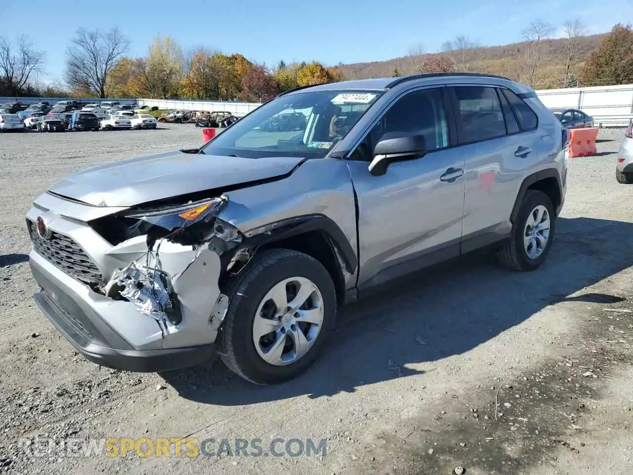 1 Photograph of a damaged car 2T3F1RFV5MC149599 TOYOTA RAV4 2021