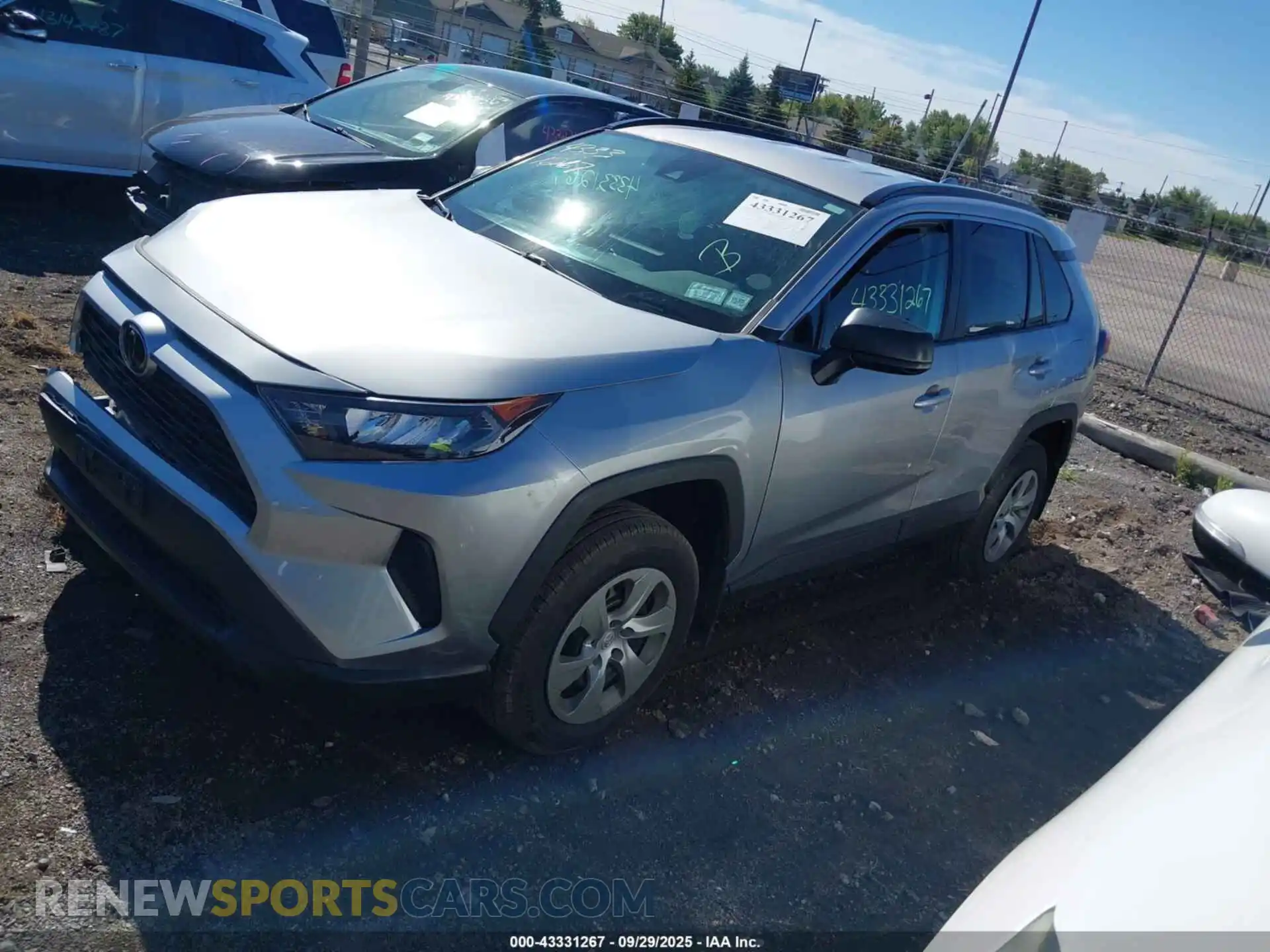 2 Photograph of a damaged car 2T3F1RFV5MC157640 TOYOTA RAV4 2021