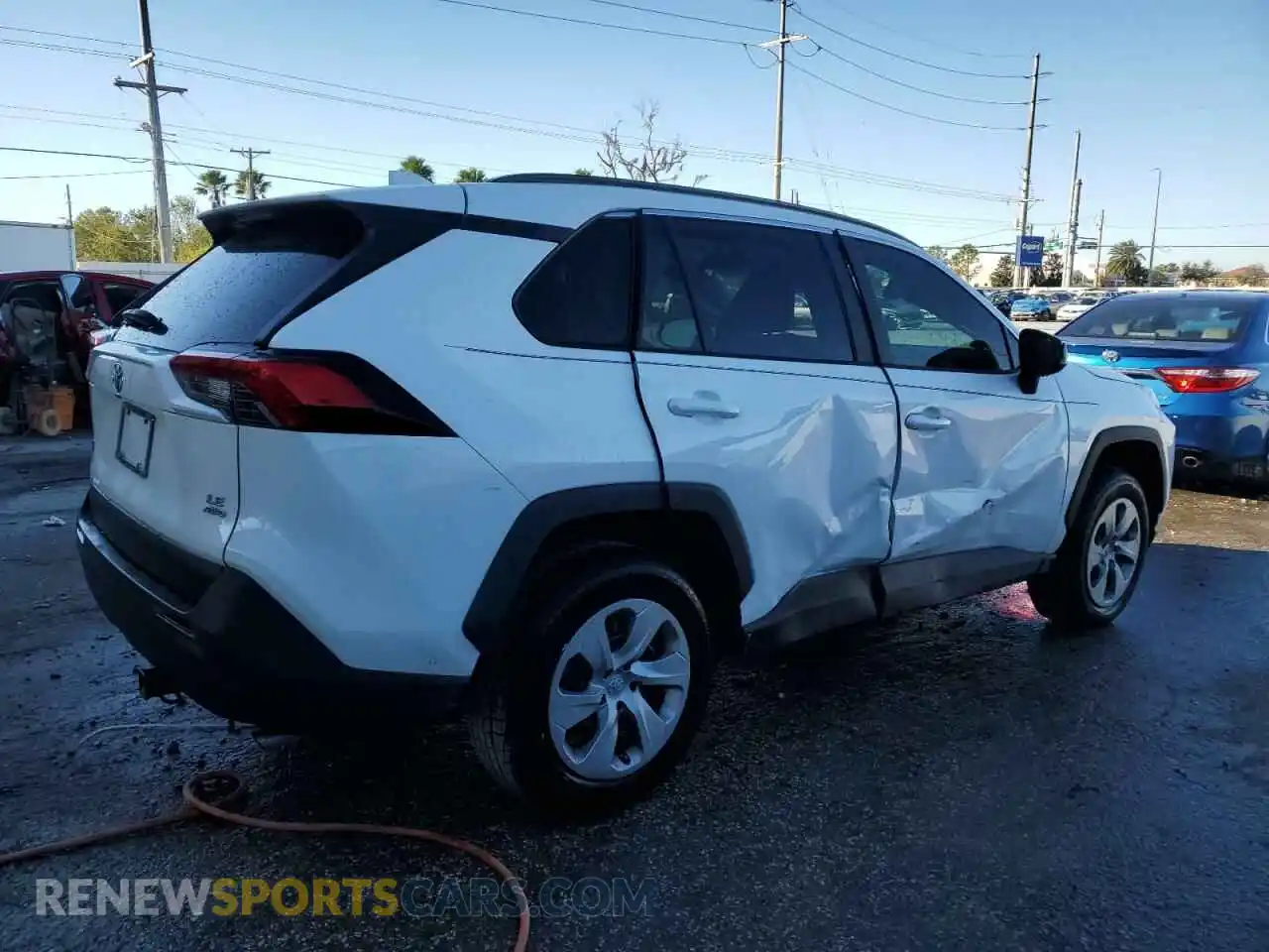 3 Photograph of a damaged car 2T3F1RFV5MC204150 TOYOTA RAV4 2021