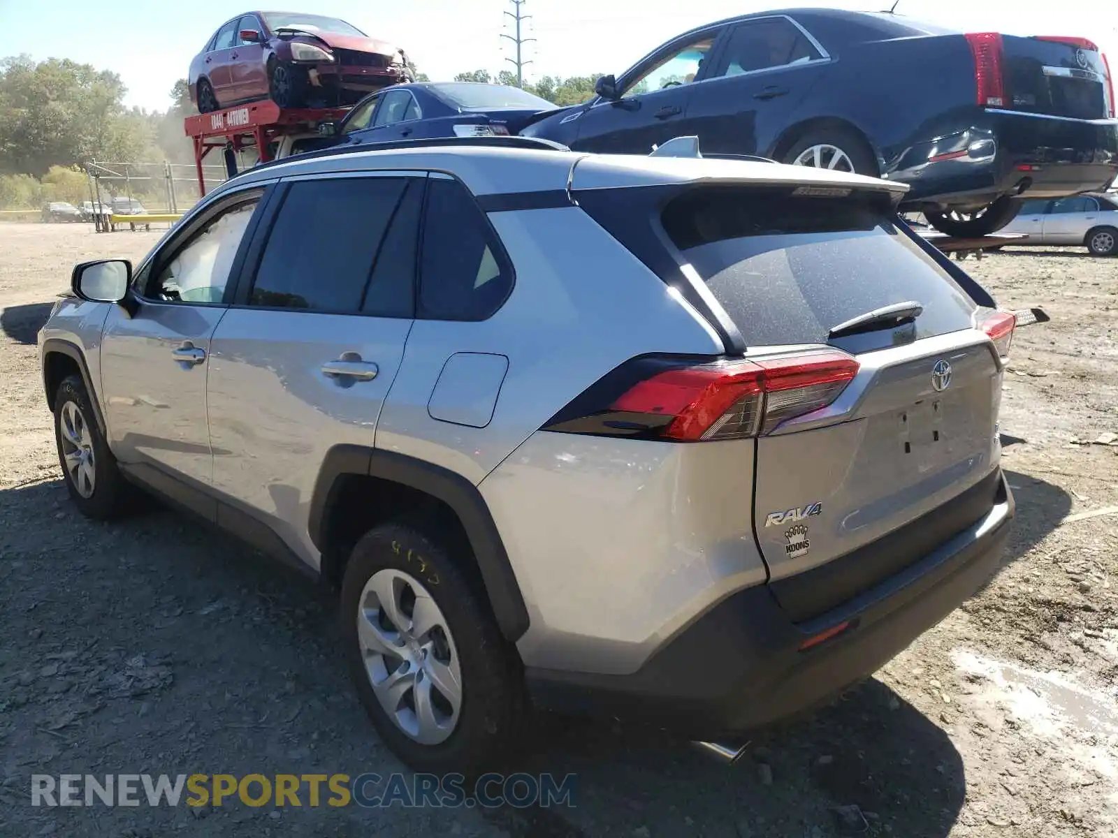 3 Photograph of a damaged car 2T3F1RFV5MC216086 TOYOTA RAV4 2021