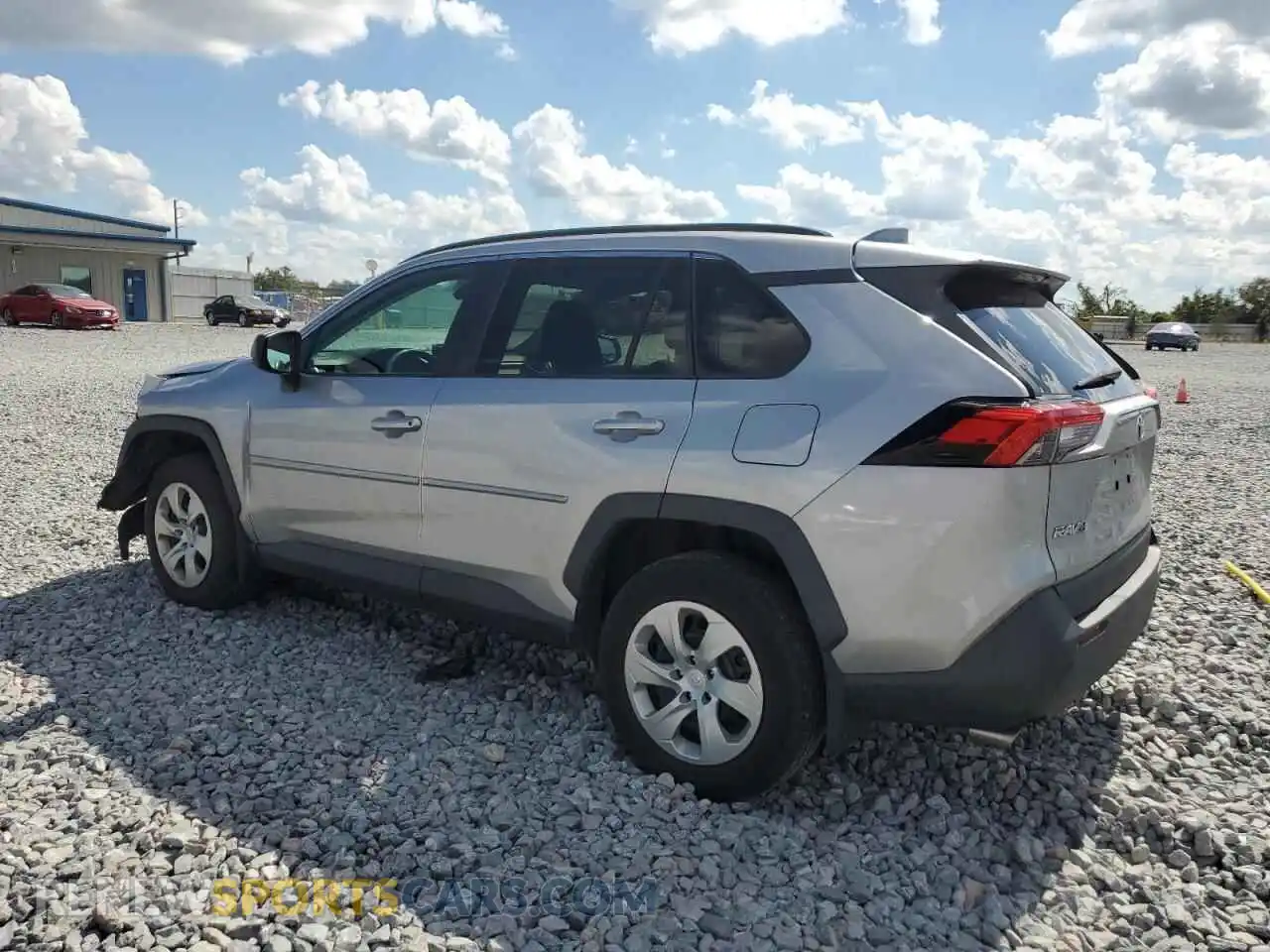 2 fotografías del automóvil dañado 2T3F1RFV5MC220350 TOYOTA RAV4 2021