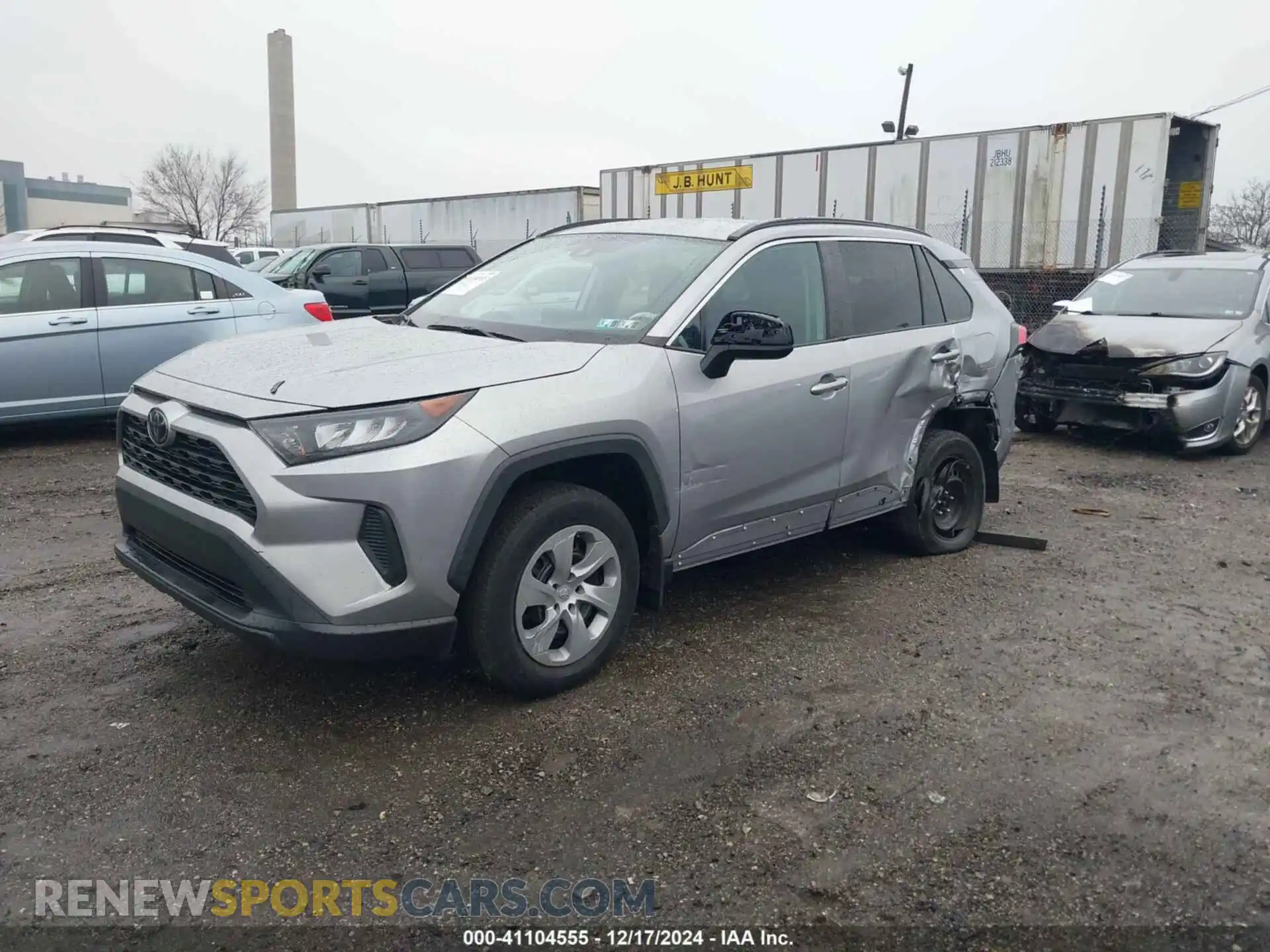 2 Photograph of a damaged car 2T3F1RFV5MC236211 TOYOTA RAV4 2021