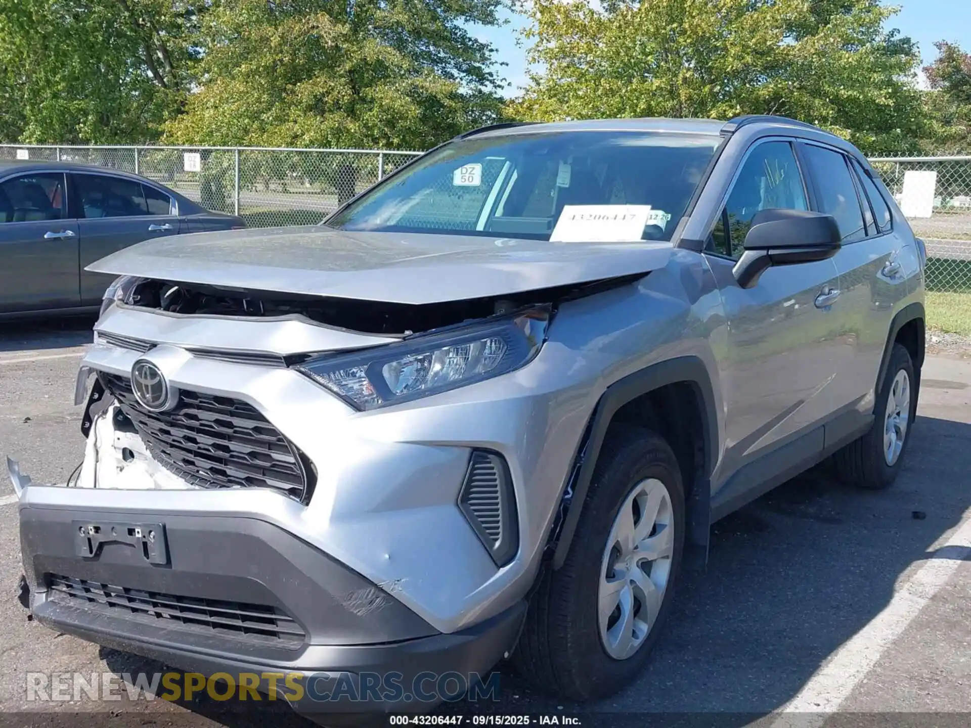 2 Photograph of a damaged car 2T3F1RFV5MC248522 TOYOTA RAV4 2021