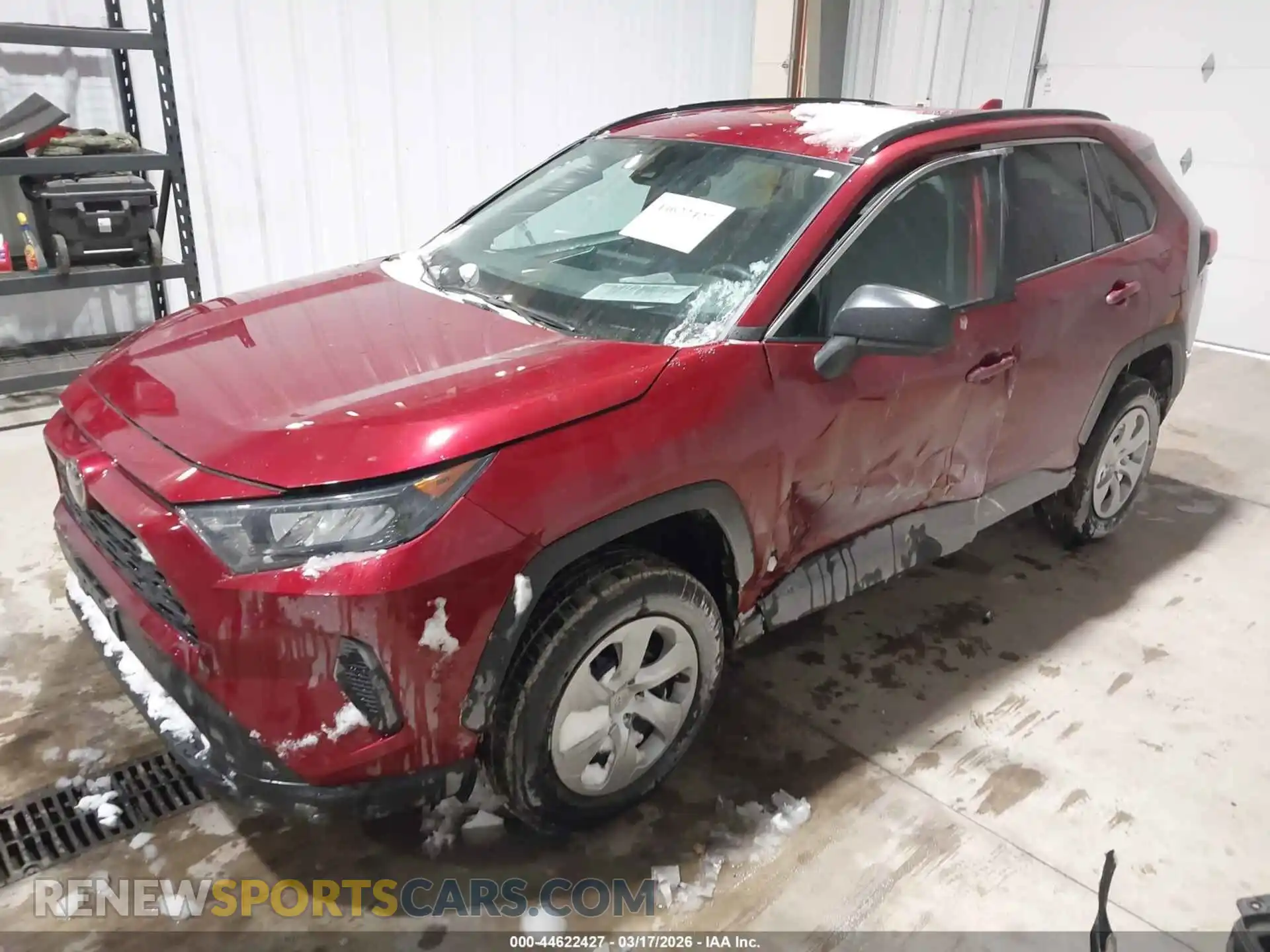 2 Photograph of a damaged car 2T3F1RFV5MW203773 TOYOTA RAV4 2021