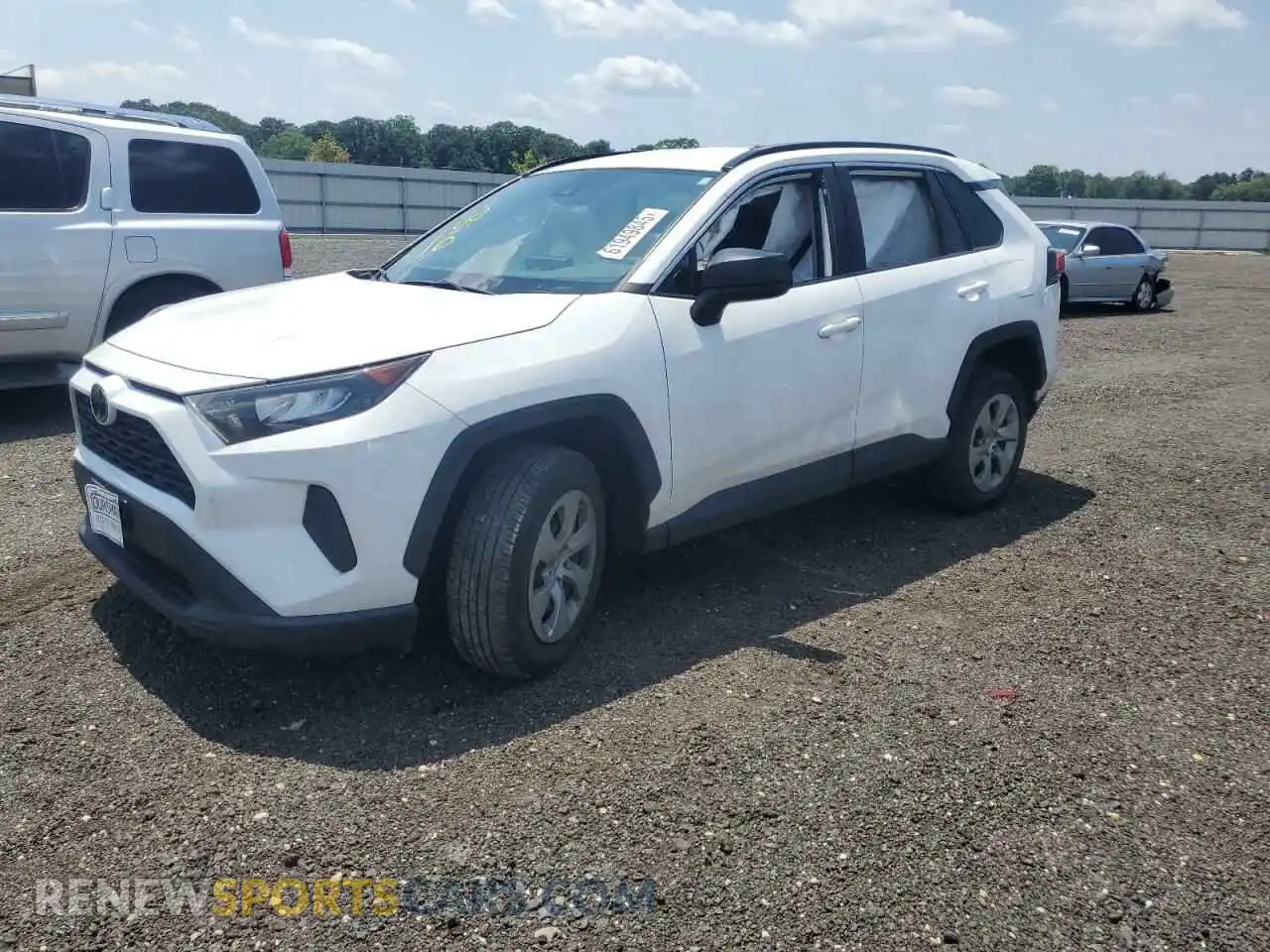 1 Photograph of a damaged car 2T3F1RFV5MW207550 TOYOTA RAV4 2021